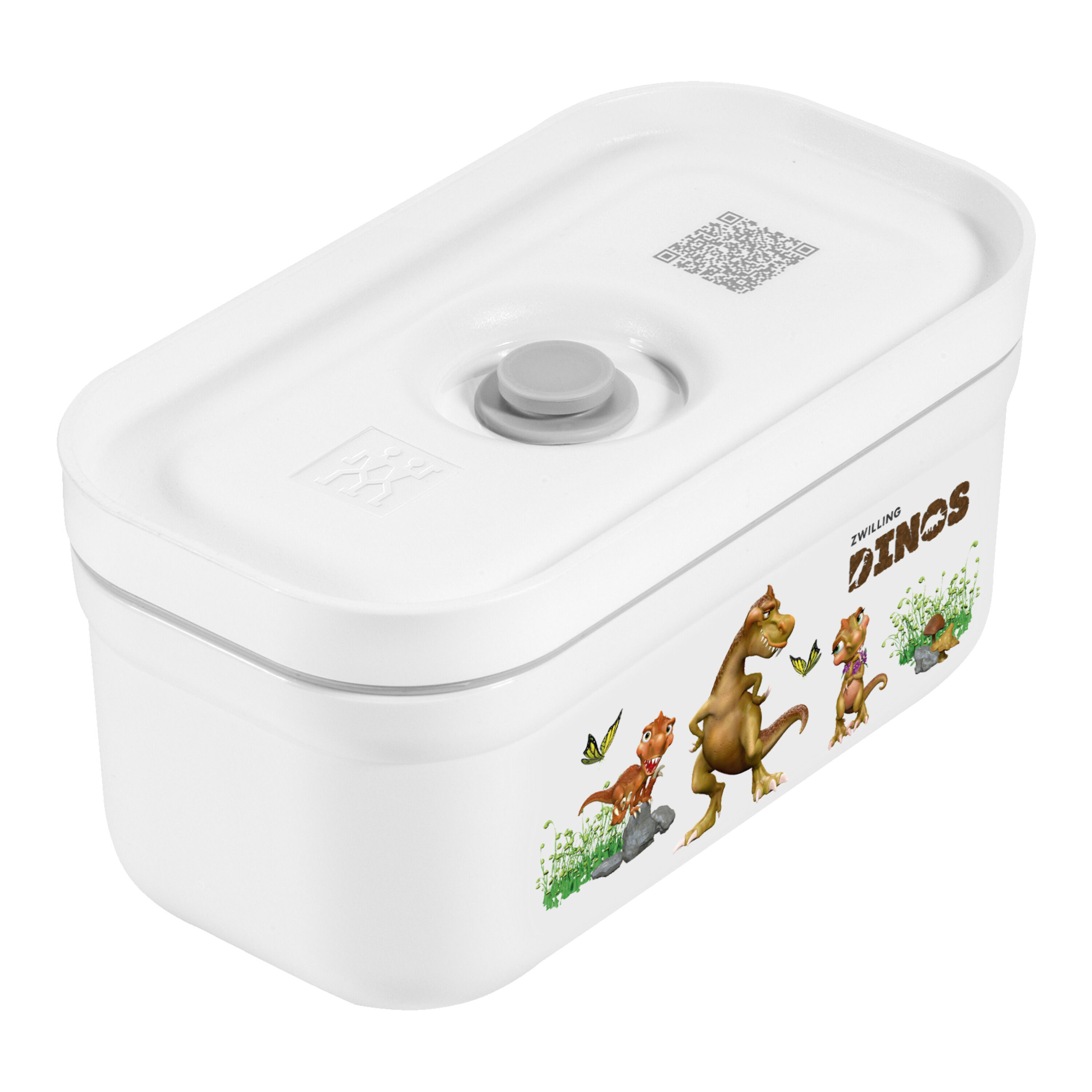 ZWILLING        Fresh & Save                Vakuum Lunchbox DINOS S, Kunststoff, Weiß-grau