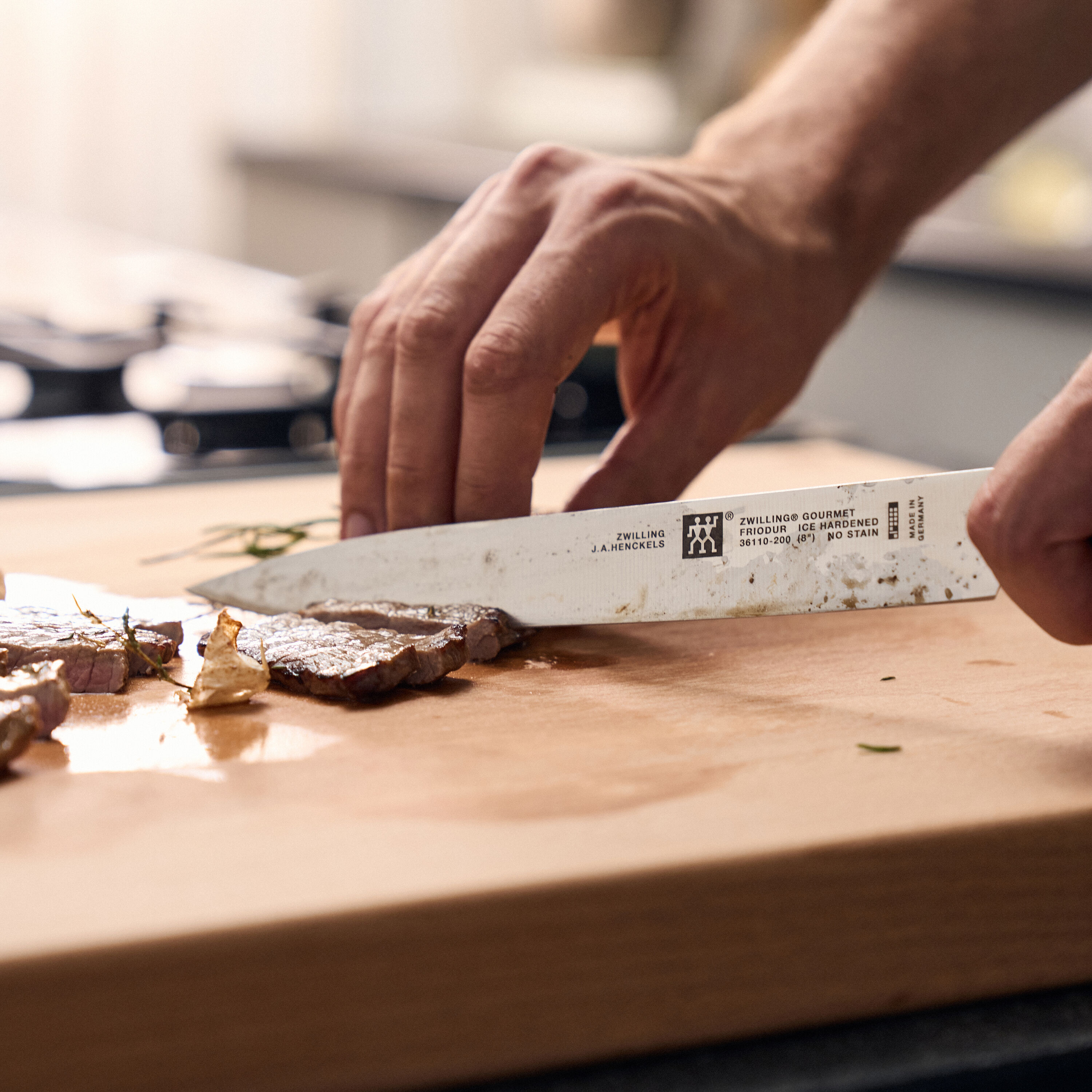 ZWILLING        Gourmet                Fleischmesser 20 cm, Glattschliff