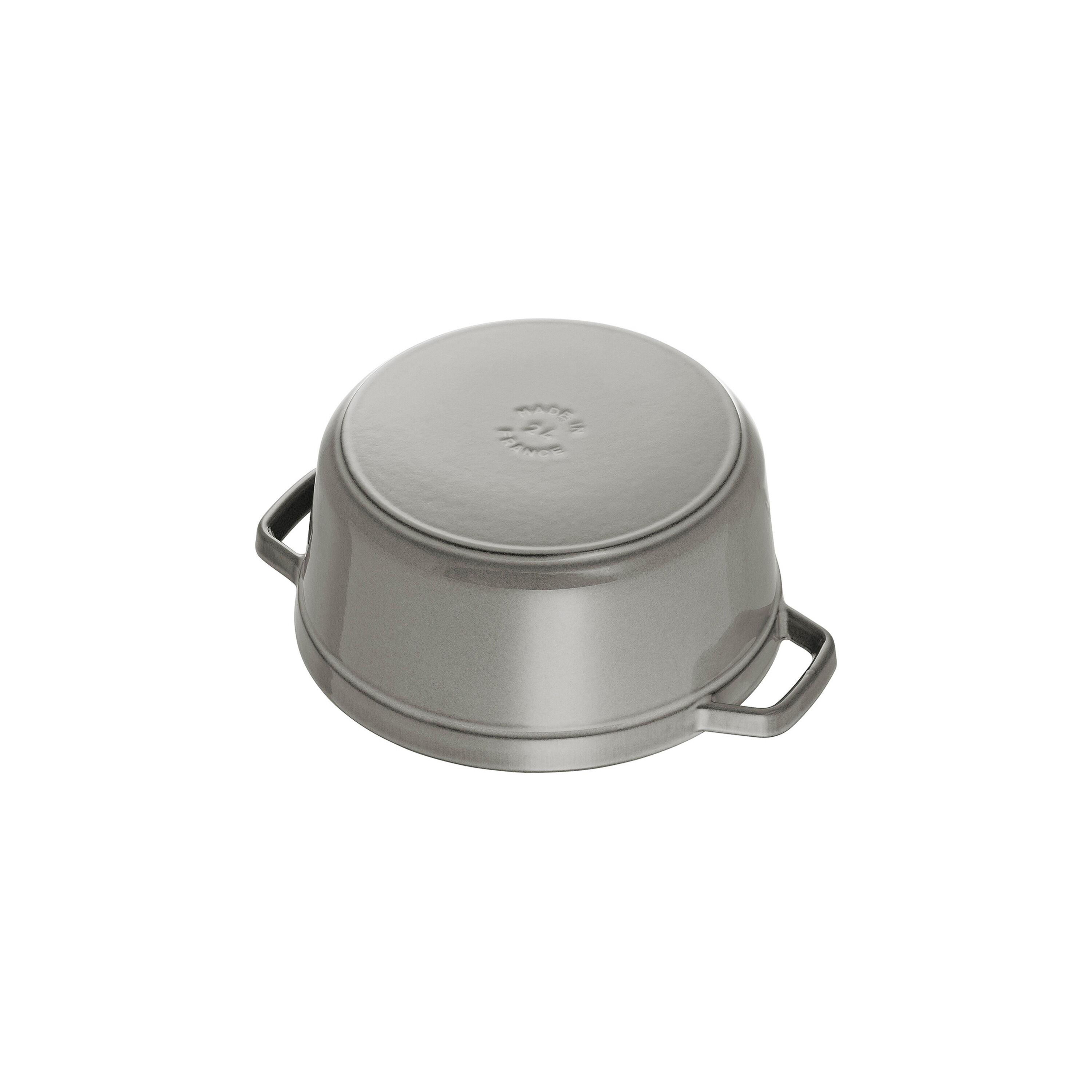 Staub        La Cocotte                Cocotte 24 cm, rund, Graphit-Grau, Gusseisen