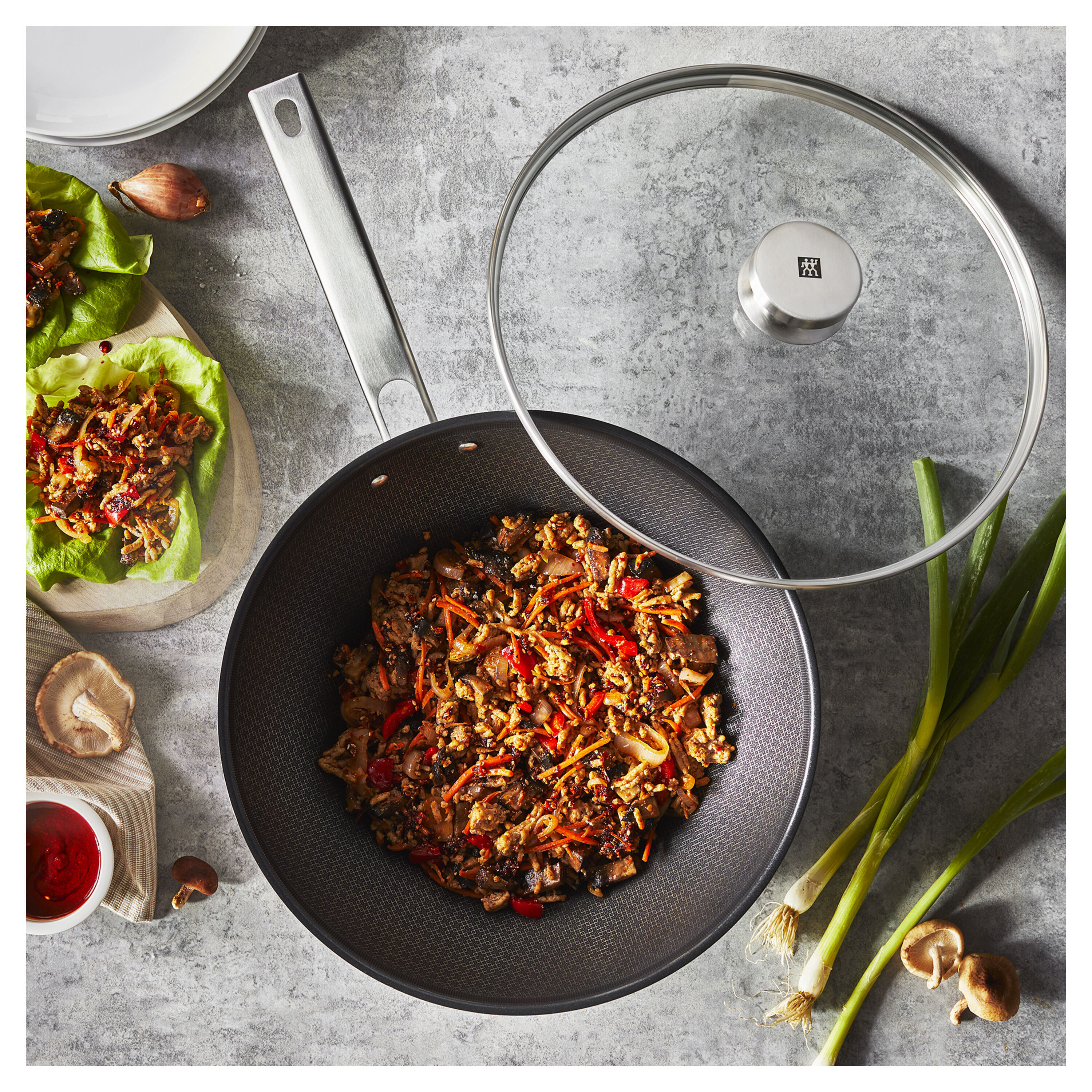 ZWILLING        Joy Plus                Wok 30 cm, 18/10 Edelstahl