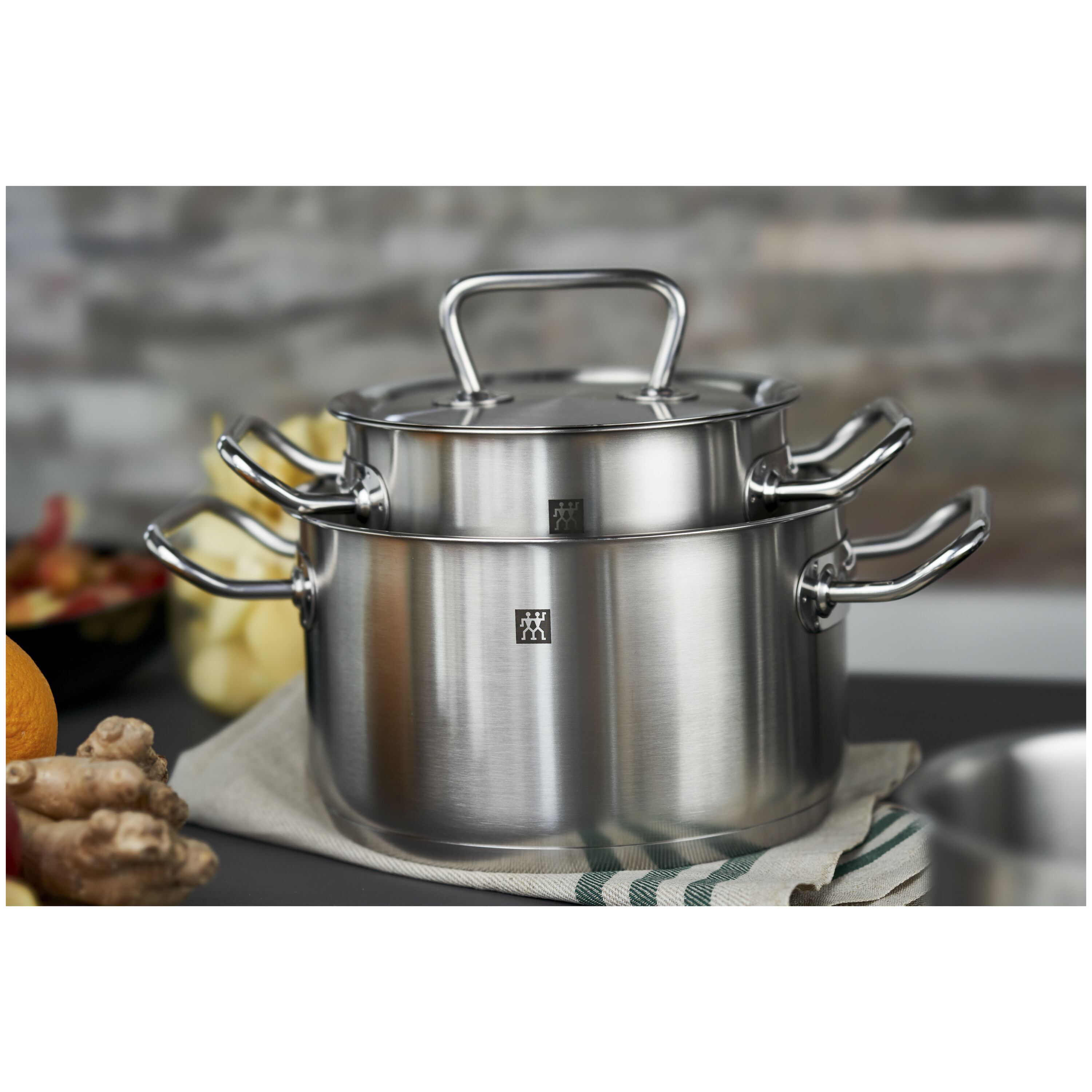 ZWILLING        TWIN Classic                Kochtopfset 4-tlg, 18/10 Edelstahl