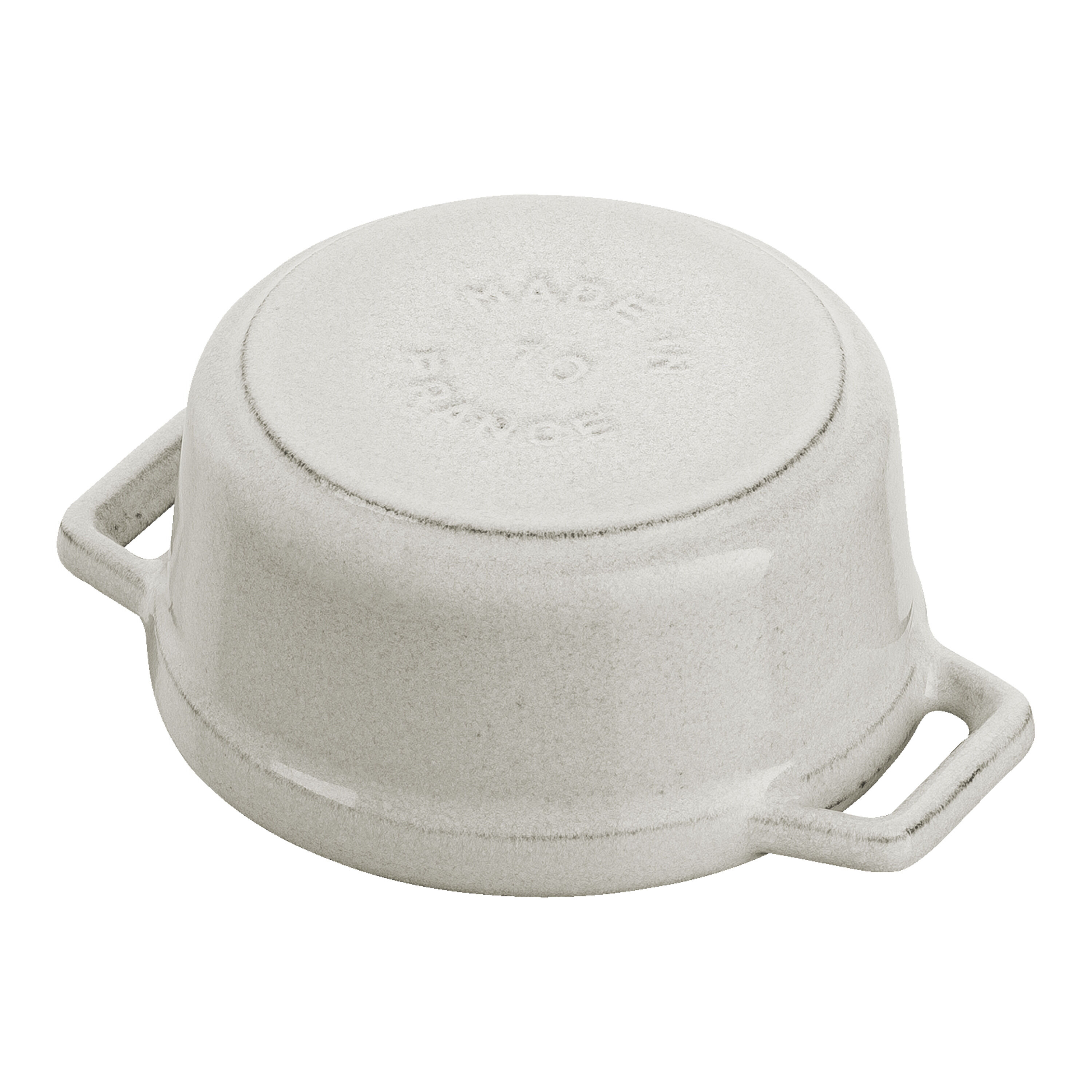 Staub        La Cocotte                Mini Cocotte 10 cm, rund, Weisser Trüffel, Gusseisen