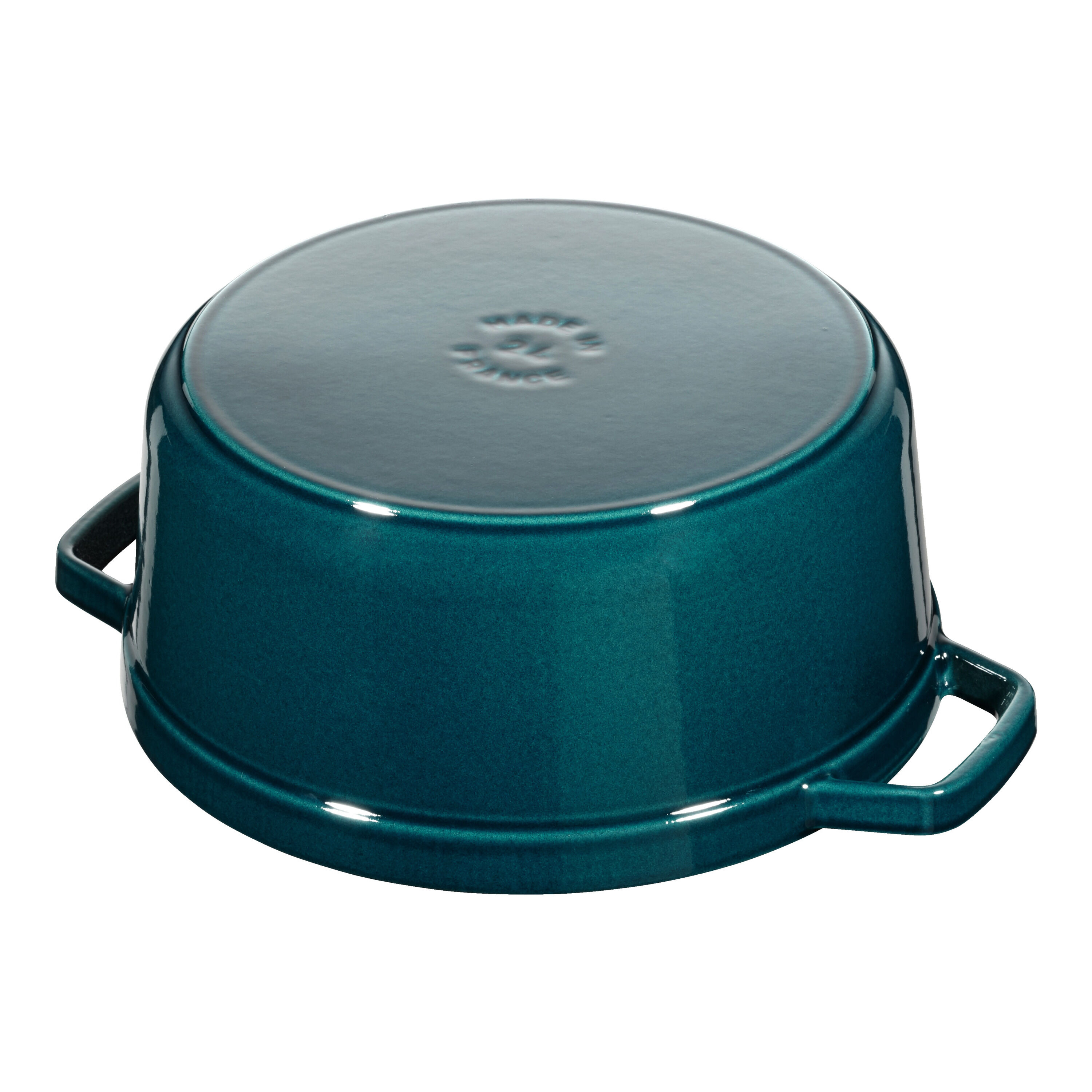 Staub        La Cocotte                Cocotte 24 cm, rund, La-Mer, Gusseisen