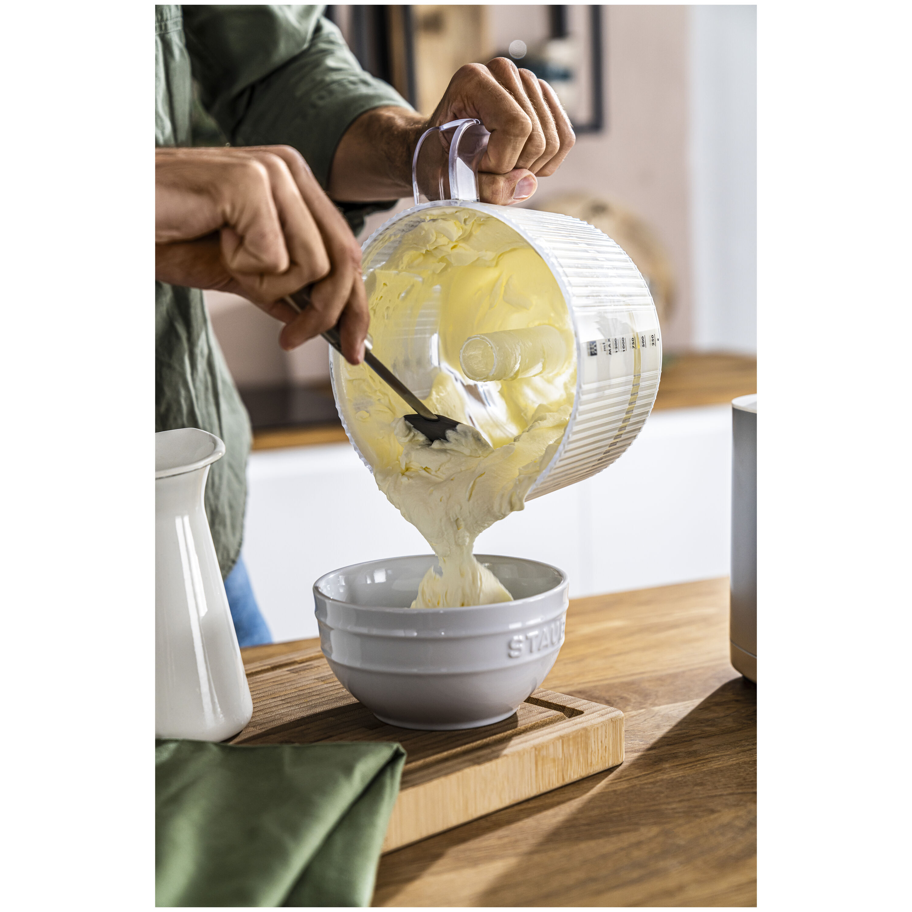 ZWILLING        Enfinigy                Küchenmaschine Zubehör, 1,2 l, Silber-Weiß