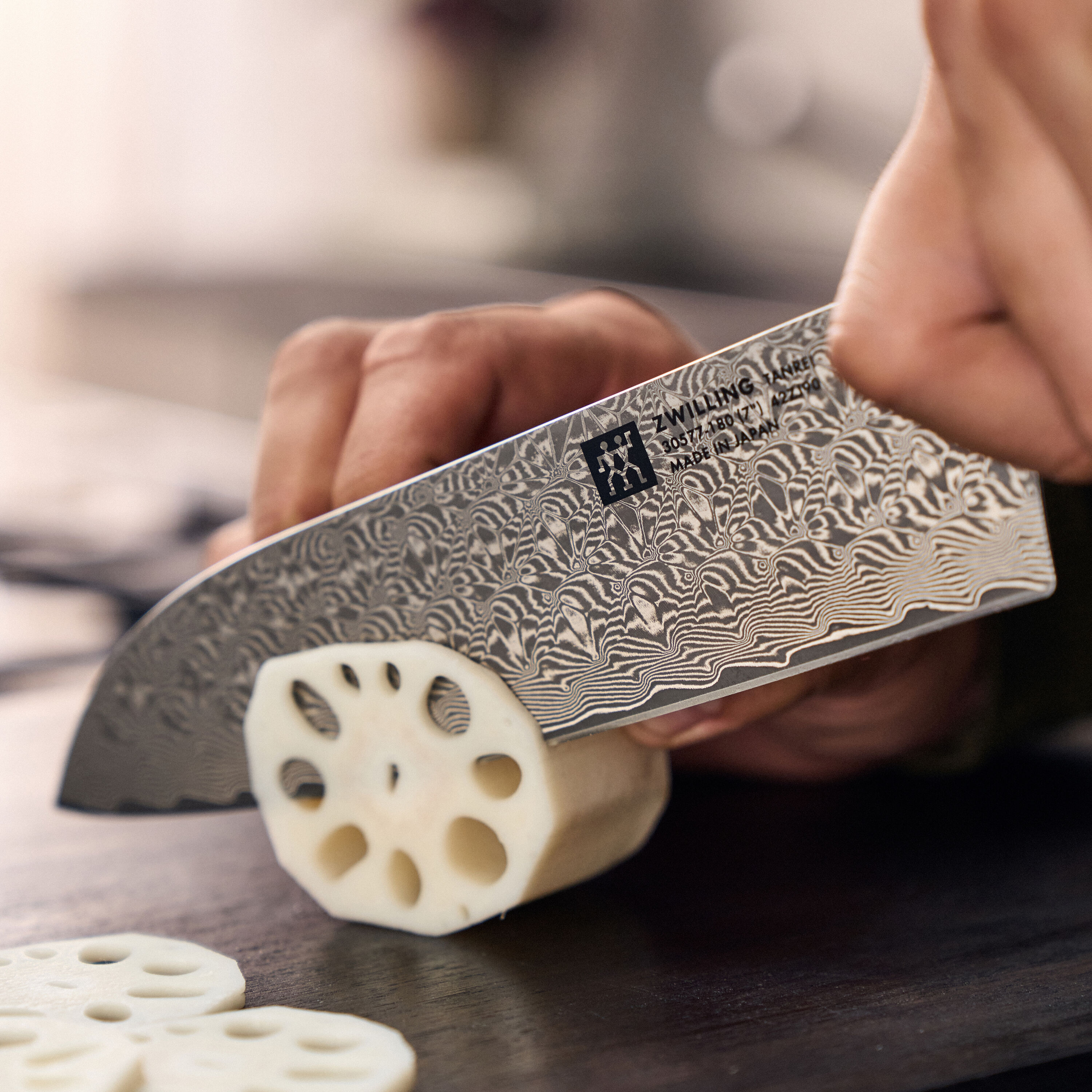 ZWILLING        Tanrei                Santokumesser 18 cm, Glattschliff