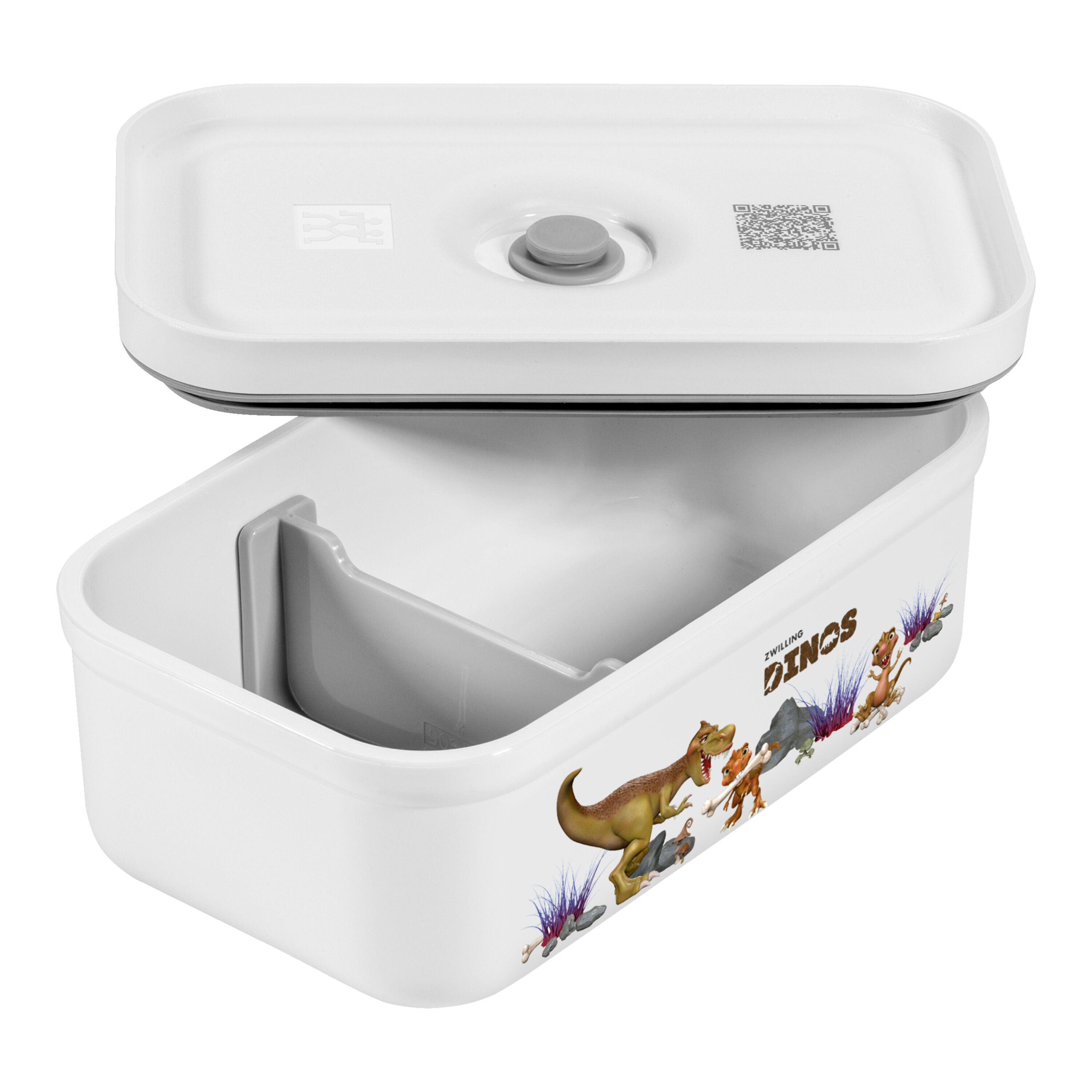 ZWILLING        Fresh & Save                Vakuum Lunchbox DINOS M, Kunststoff, Weiß-grau