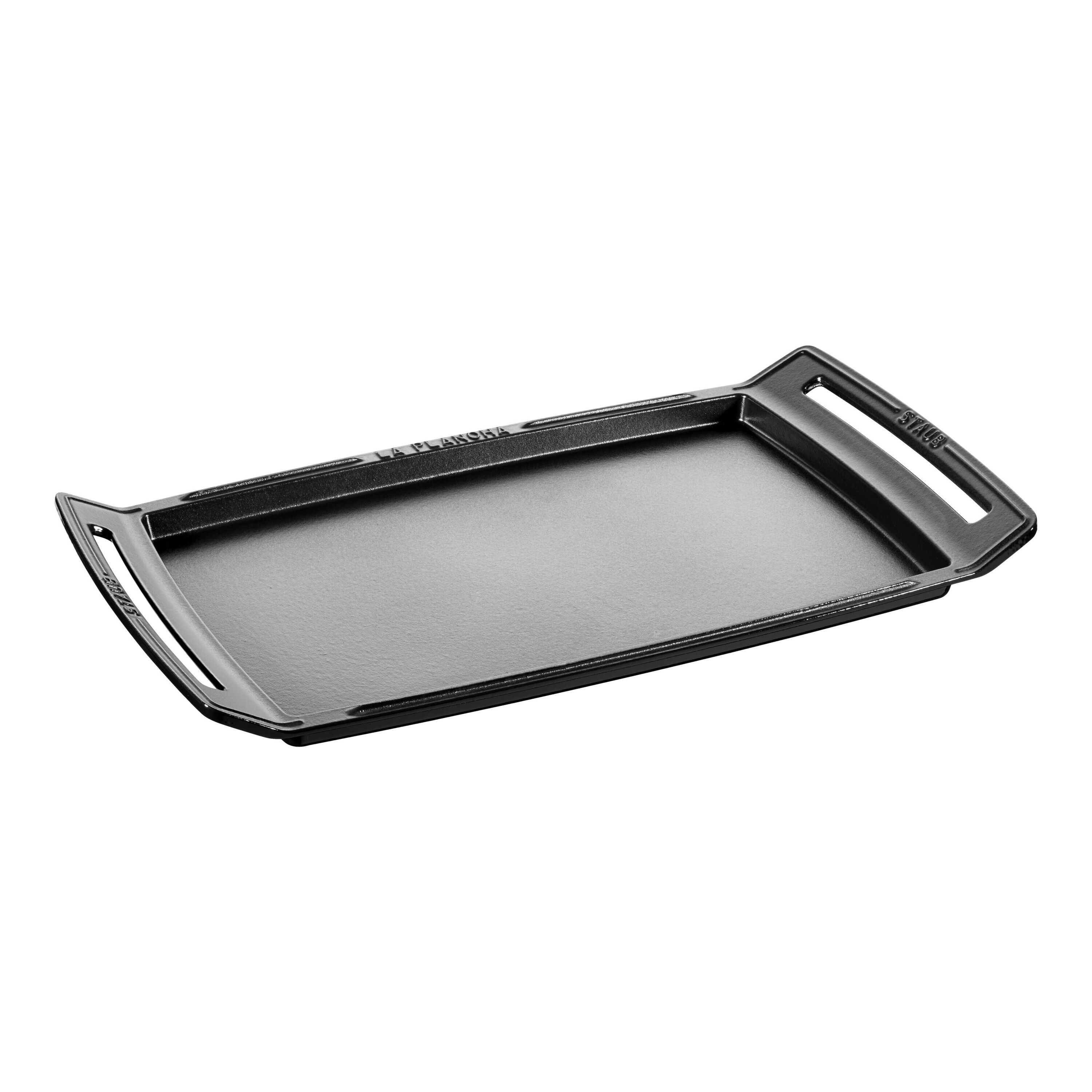 Staub        Pans                Plancha 48 cm x 25 cm, rechteckig, Schwarz, Gusseisen