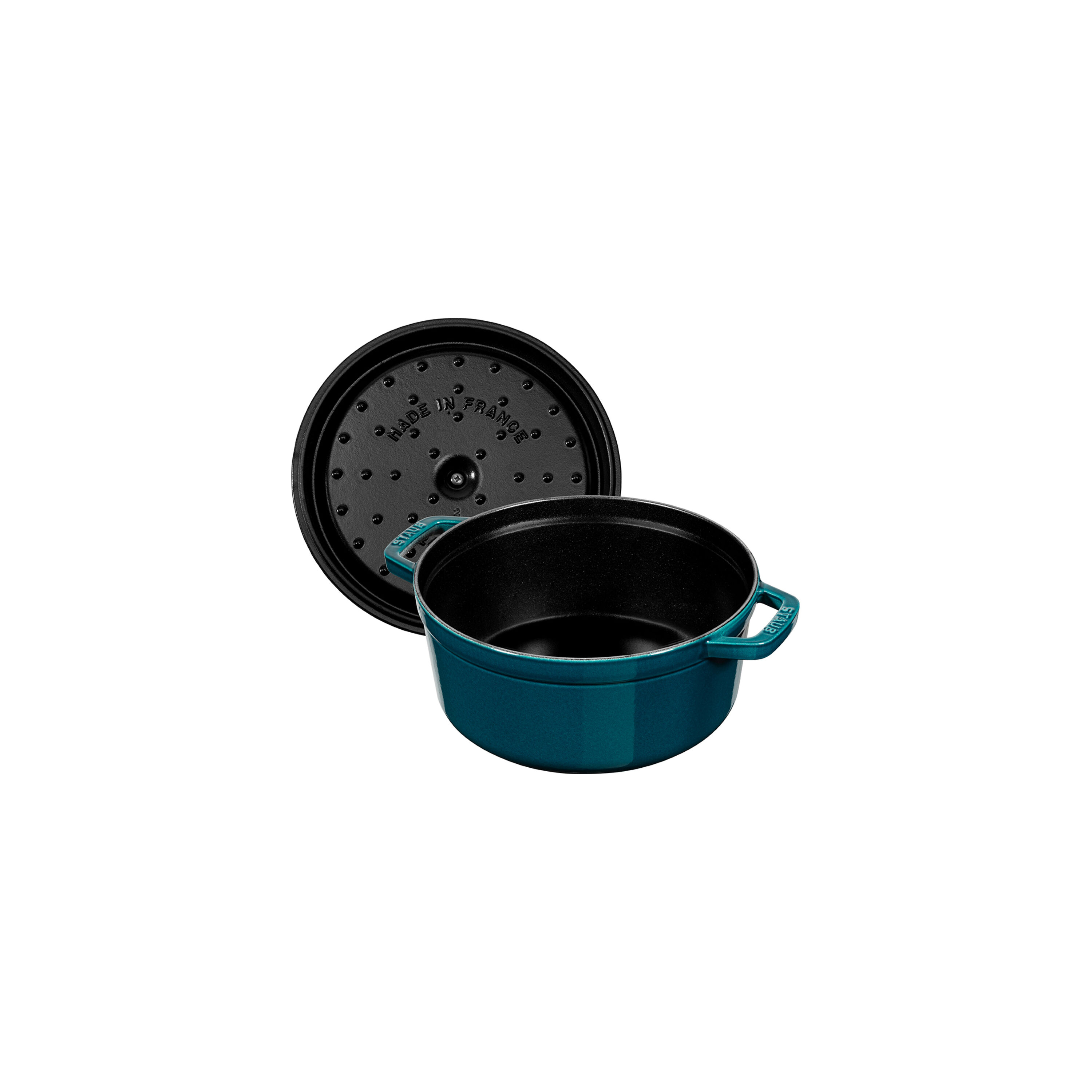Staub        La Cocotte                Cocotte 22 cm, rund, La-Mer, Gusseisen
