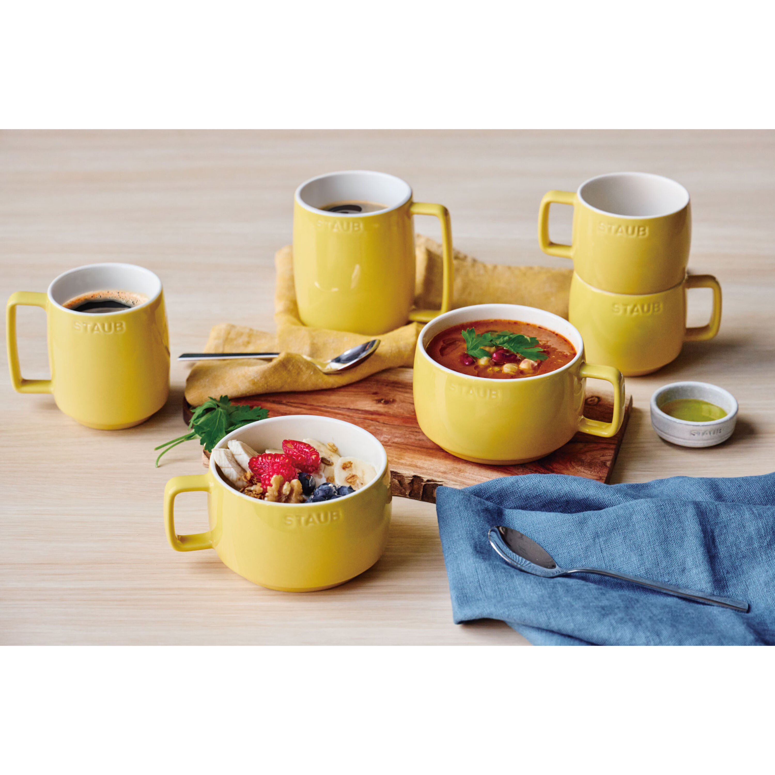 Staub        Ceramique                Tasse 500 ml, Citron, Keramik