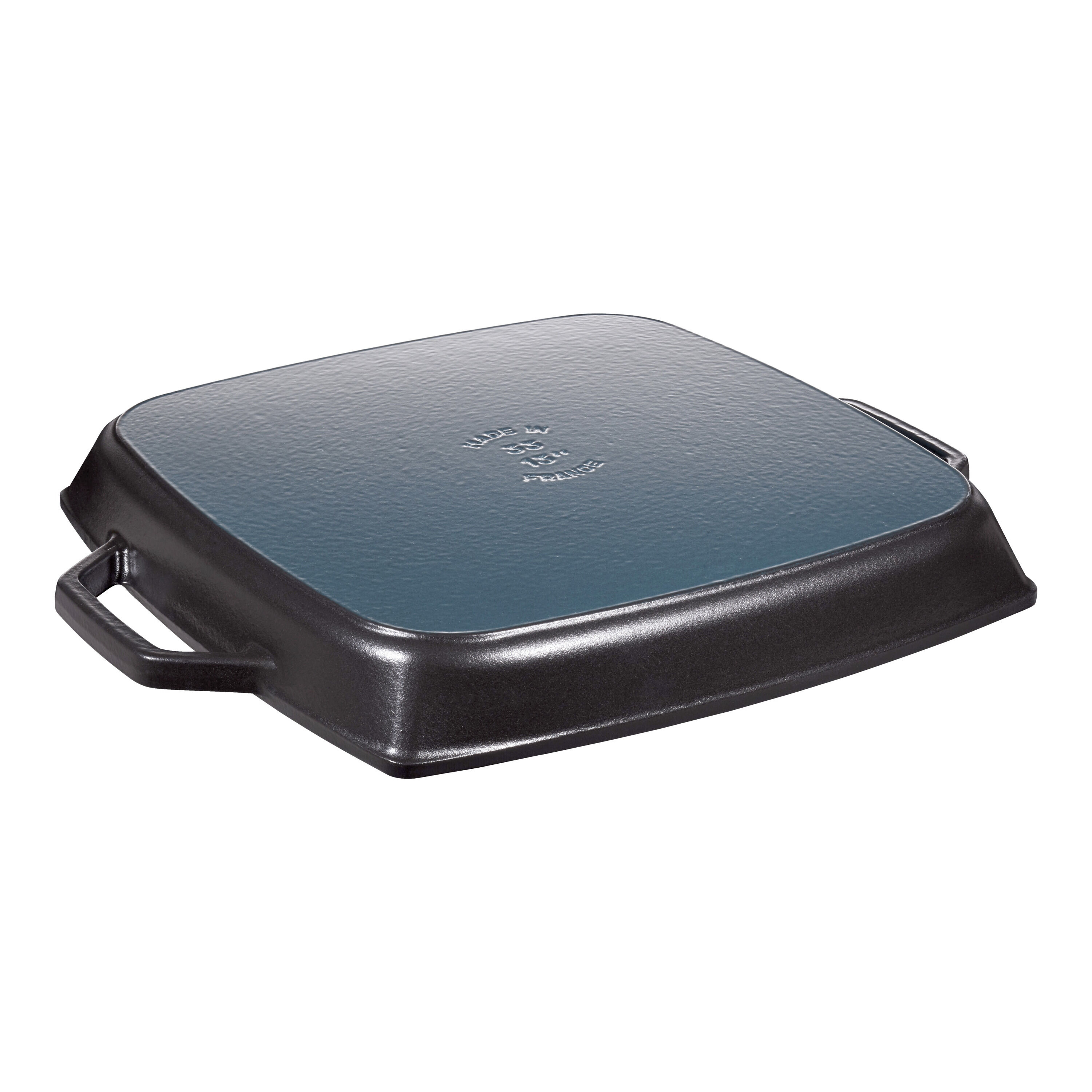 Staub        Grill Pans                Grillpfanne 33 cm, quadratisch, Schwarz, Gusseisen