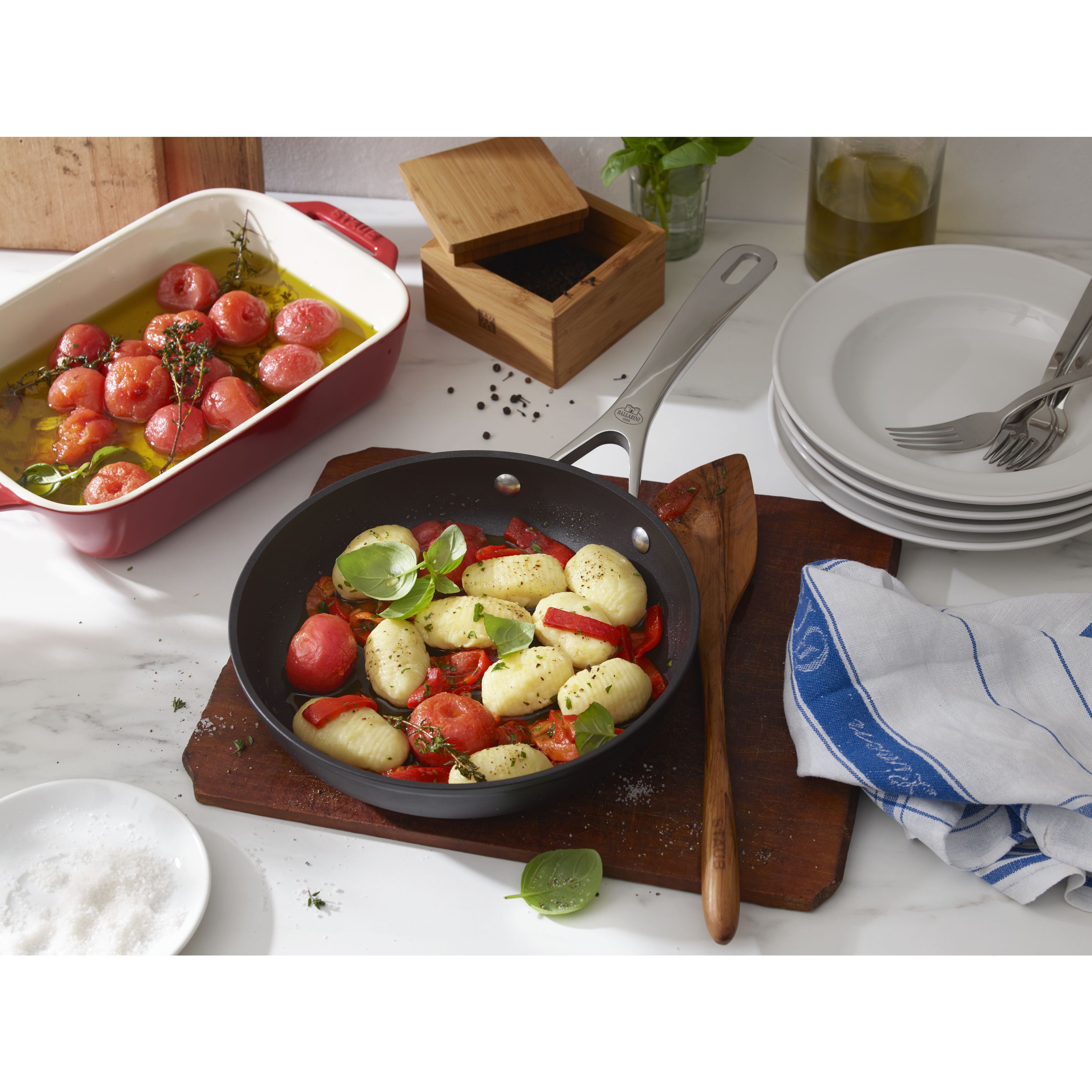 BALLARINI        Alba                Bratpfanne 32 cm, Aluminium, Schwarz