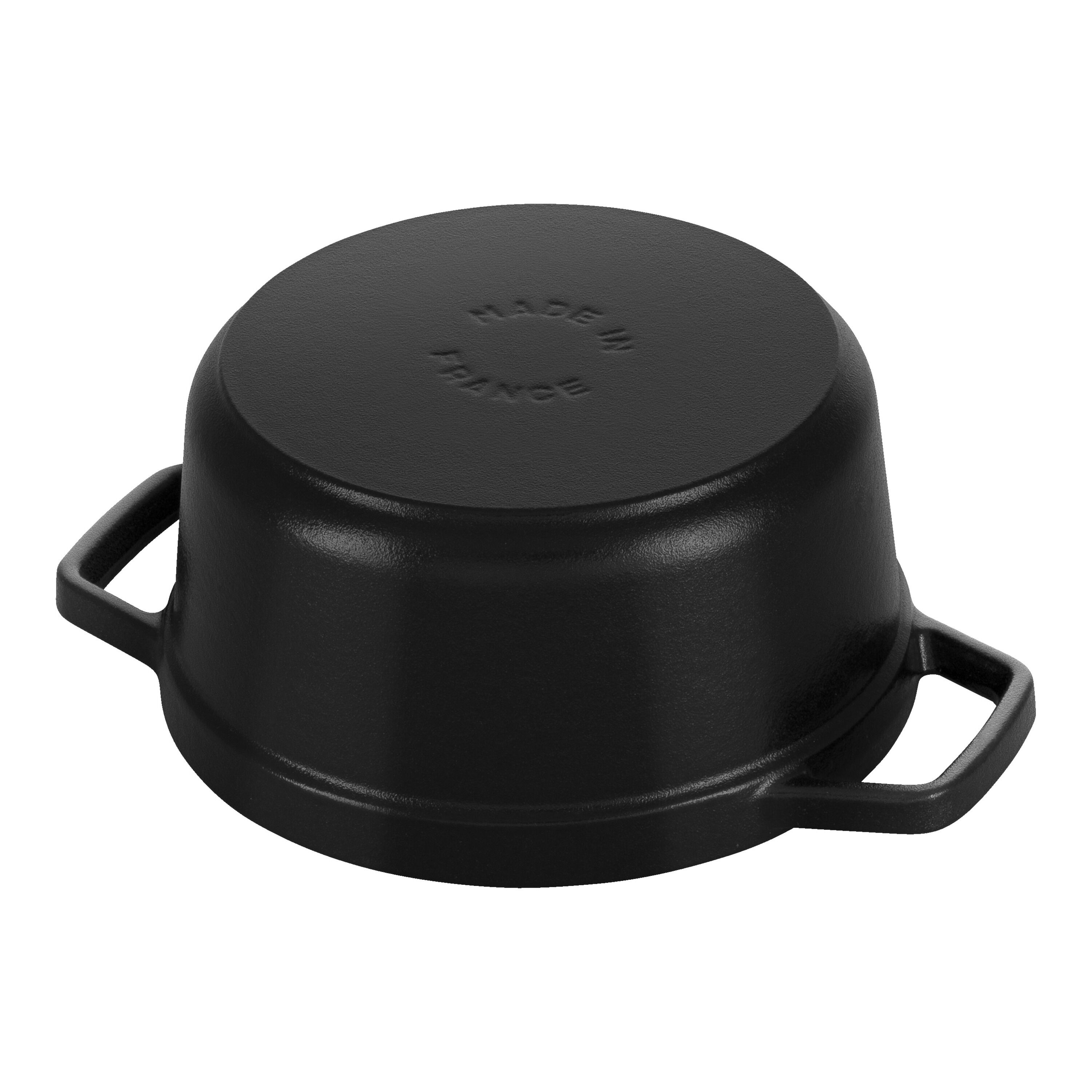 Staub        La Cocotte                Cocotte 14 cm, rund, Schwarz, Gusseisen