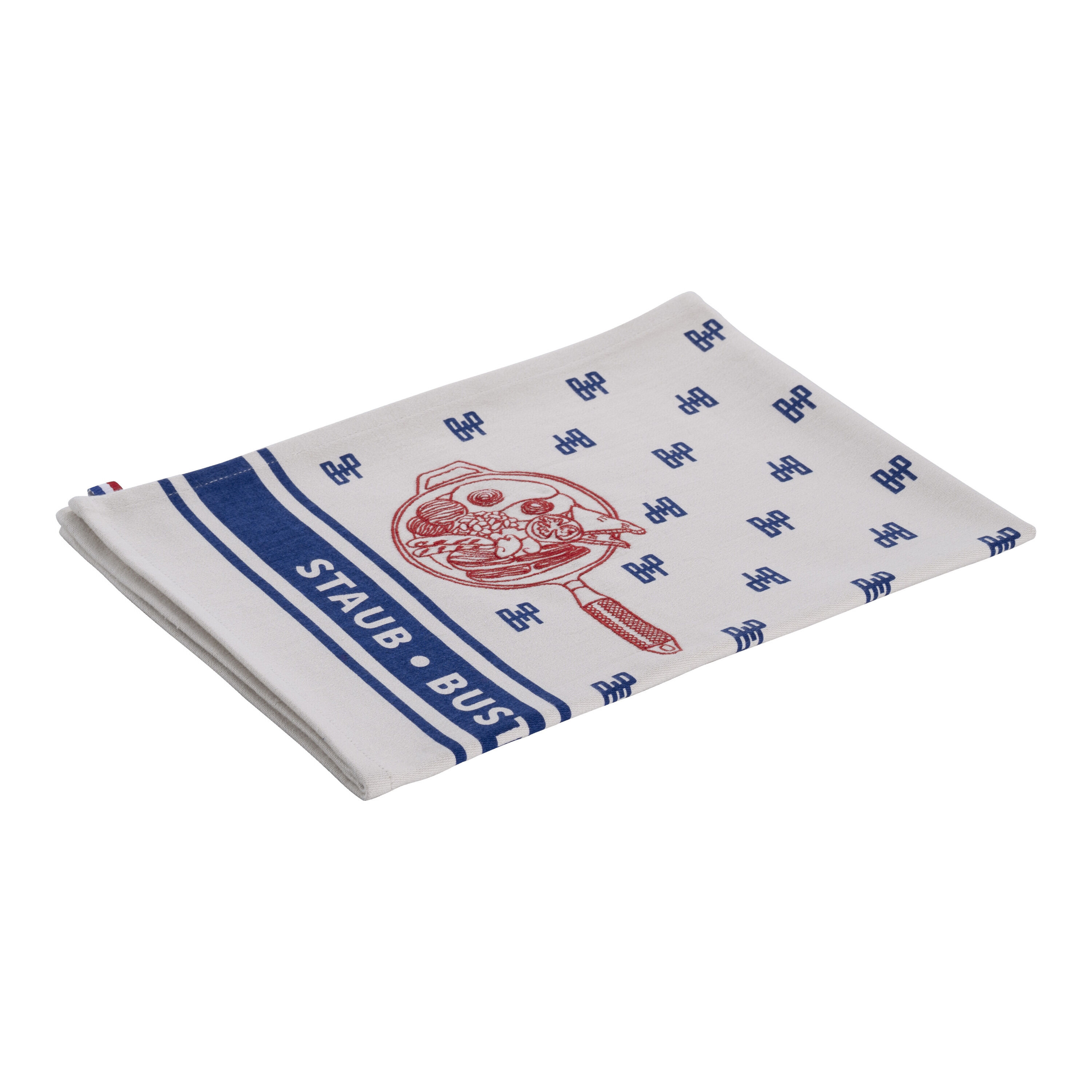 Staub        Buster + Punch                Küchenhandtuch Buster Punch 70 cm x 50 cm, Dunkelblau