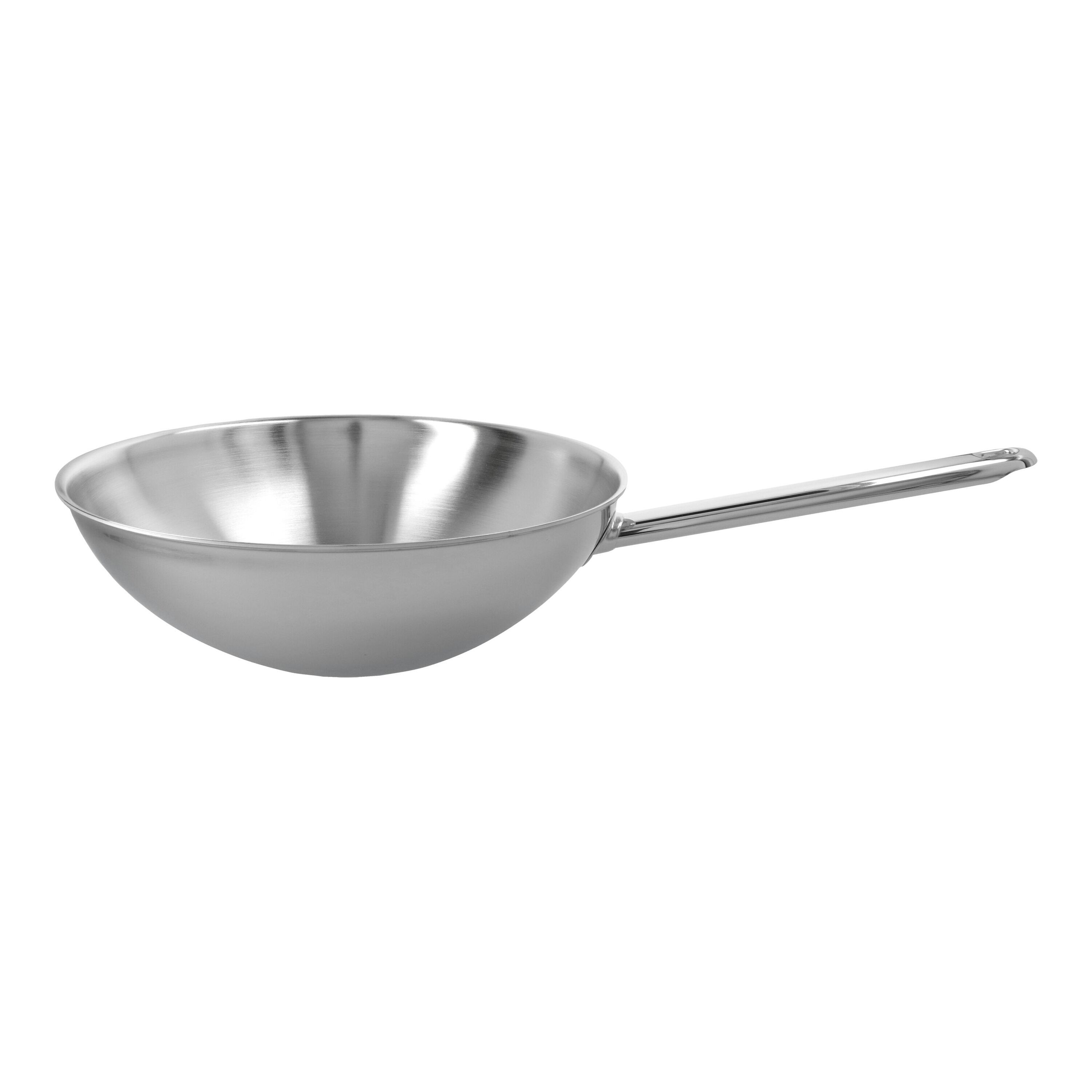 Demeyere        Apollo 7                Wok flacher Boden 26 cm, 18/10 Edelstahl