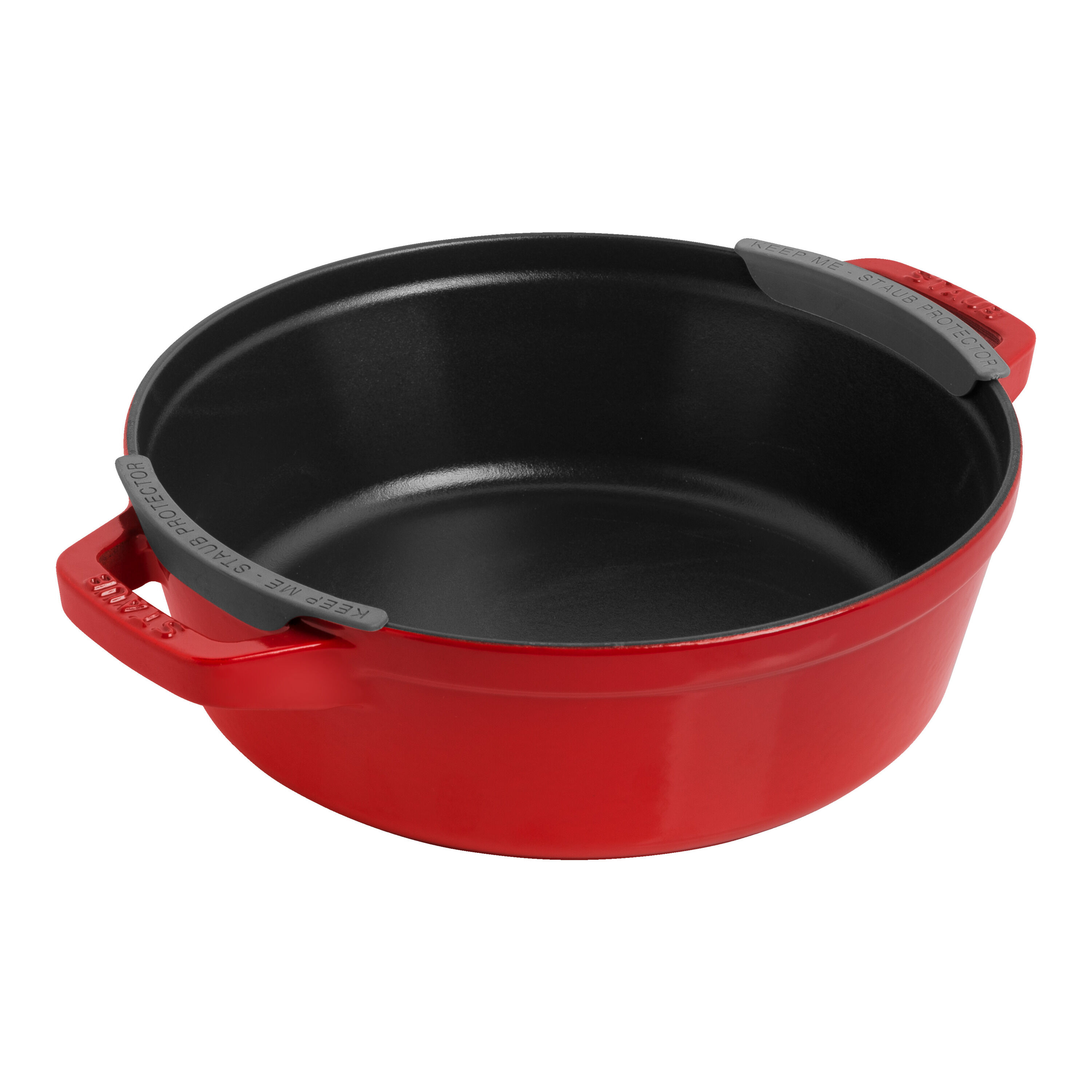 Staub        Stackable Set                Kochtopfset Stackable 3-tlg, rund, Kirsch-Rot, Gusseisen