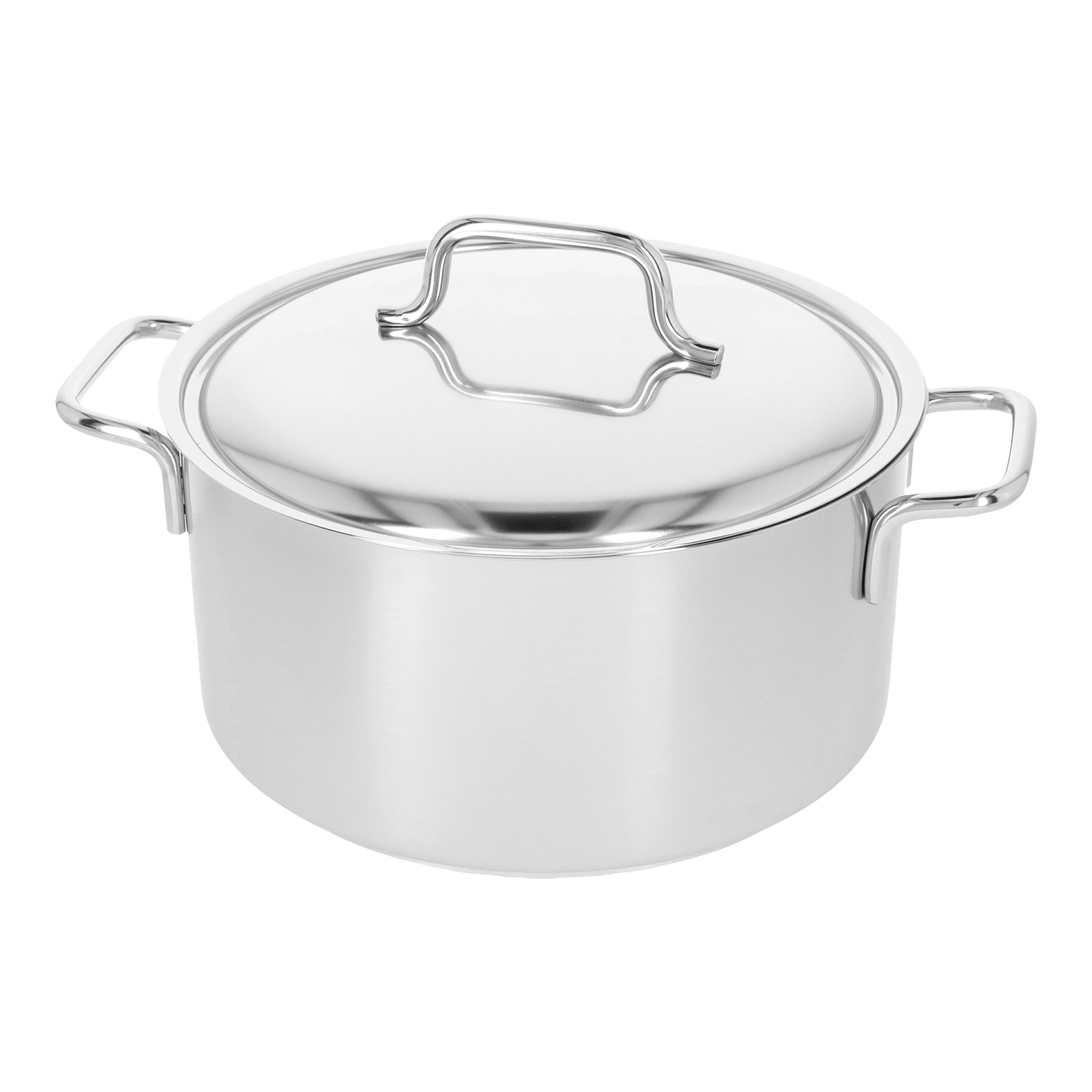 Demeyere        Apollo 7                Bratentopf mit Deckel 22 cm, 18/10 Edelstahl