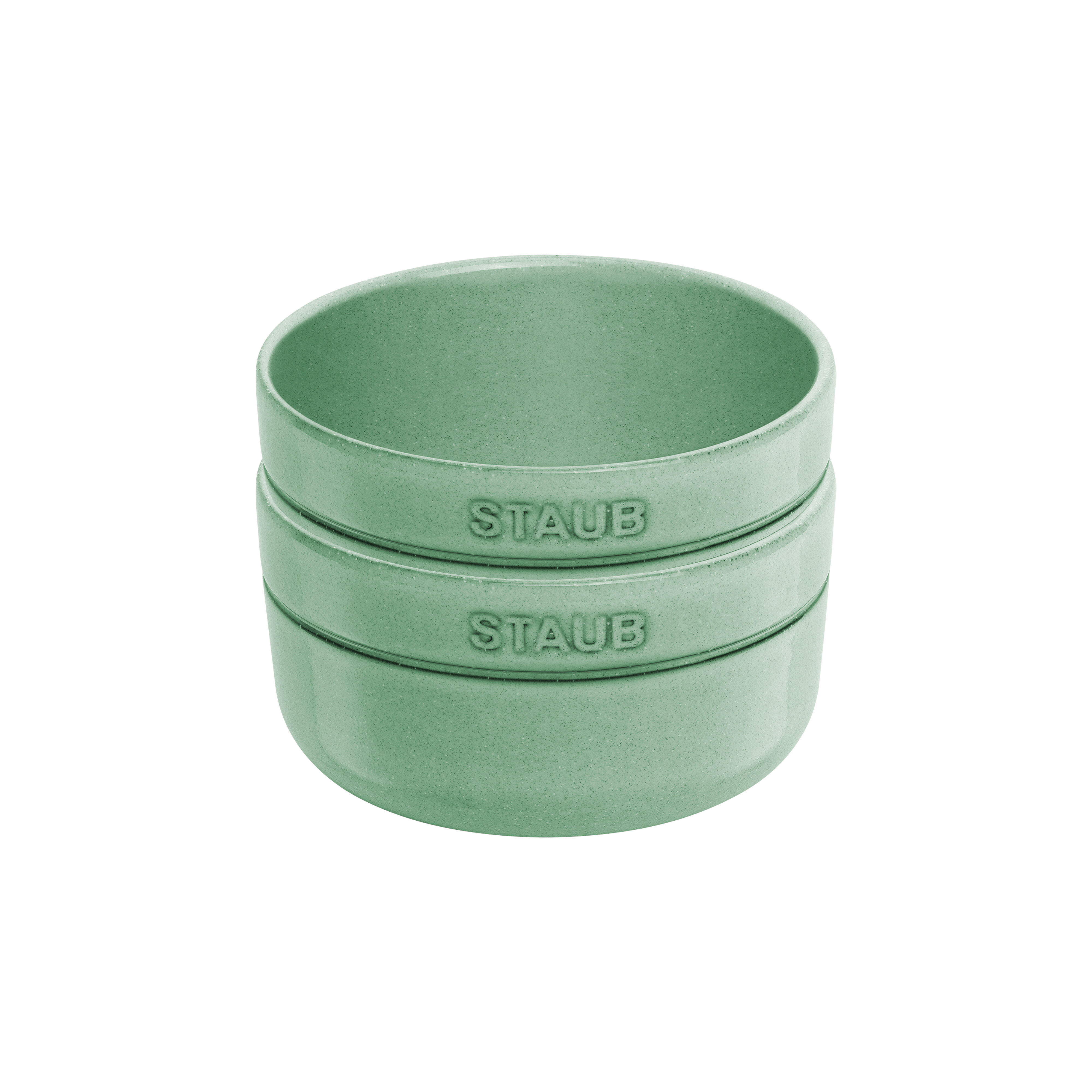 Staub        Dining Line                Schüsselset 2-tlg, 12 cm, Salbeigrün