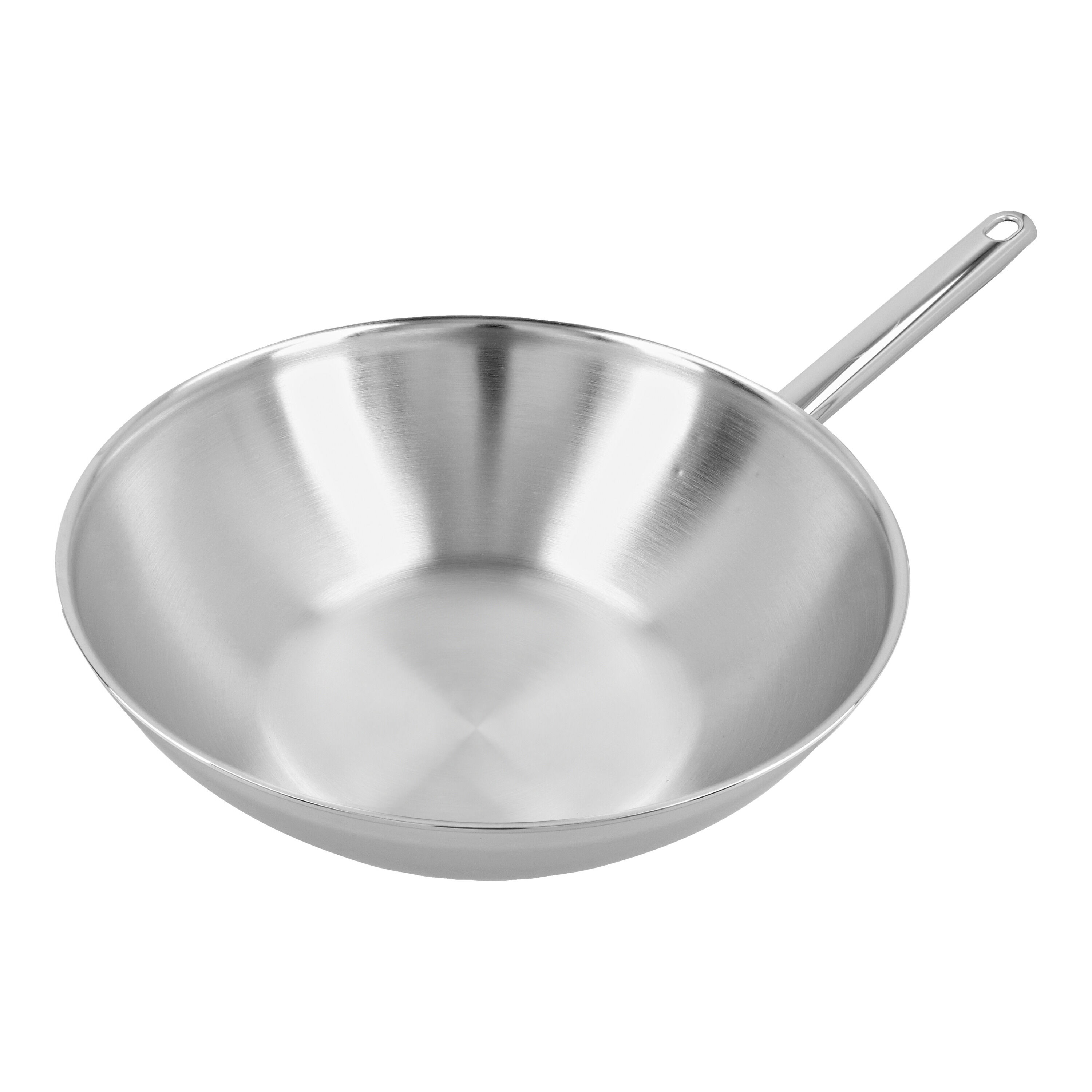Demeyere        Apollo 7                Wok flacher Boden 30 cm, 18/10 Edelstahl