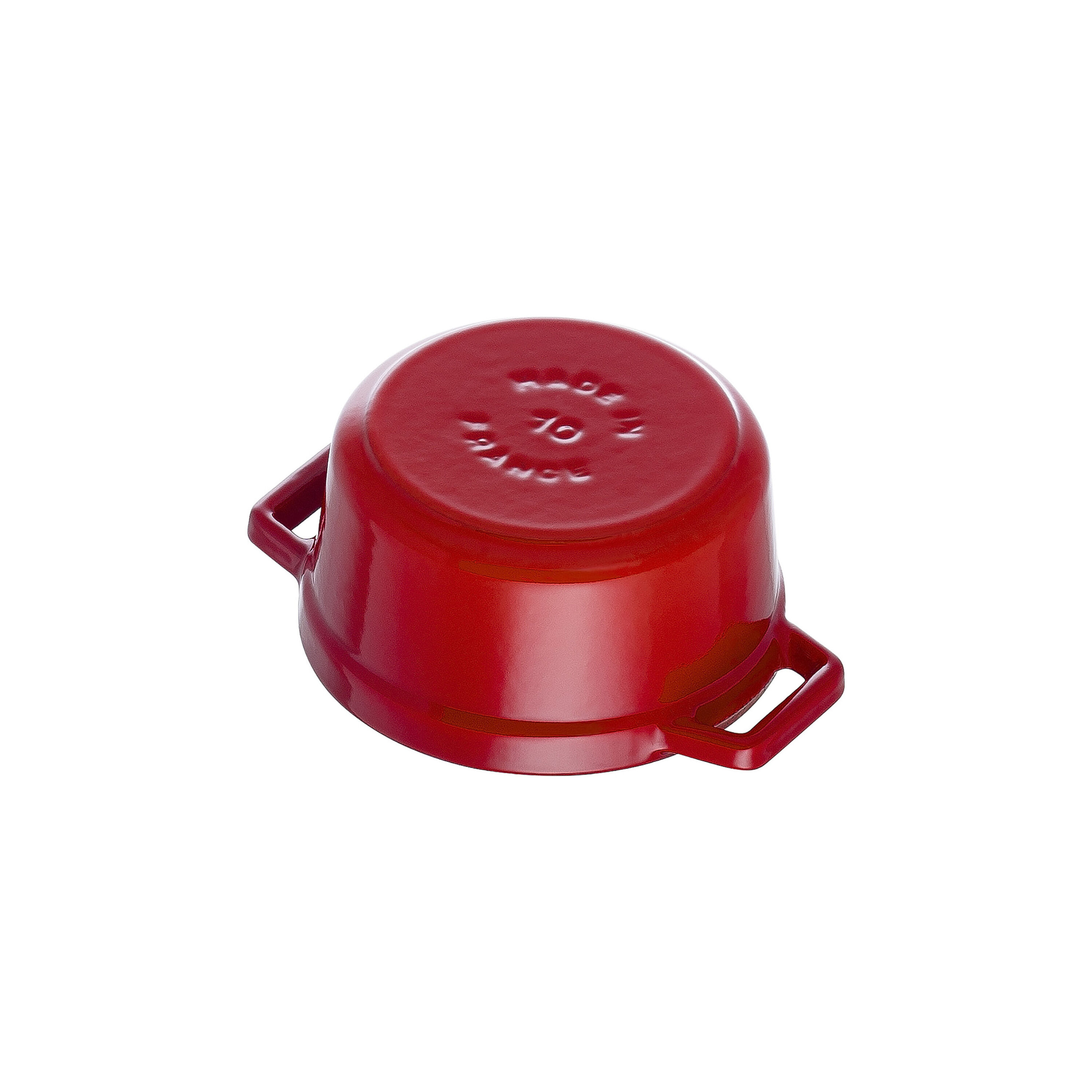 Staub        La Cocotte                Mini Cocotte 10 cm, rund, Kirsch-Rot, Gusseisen