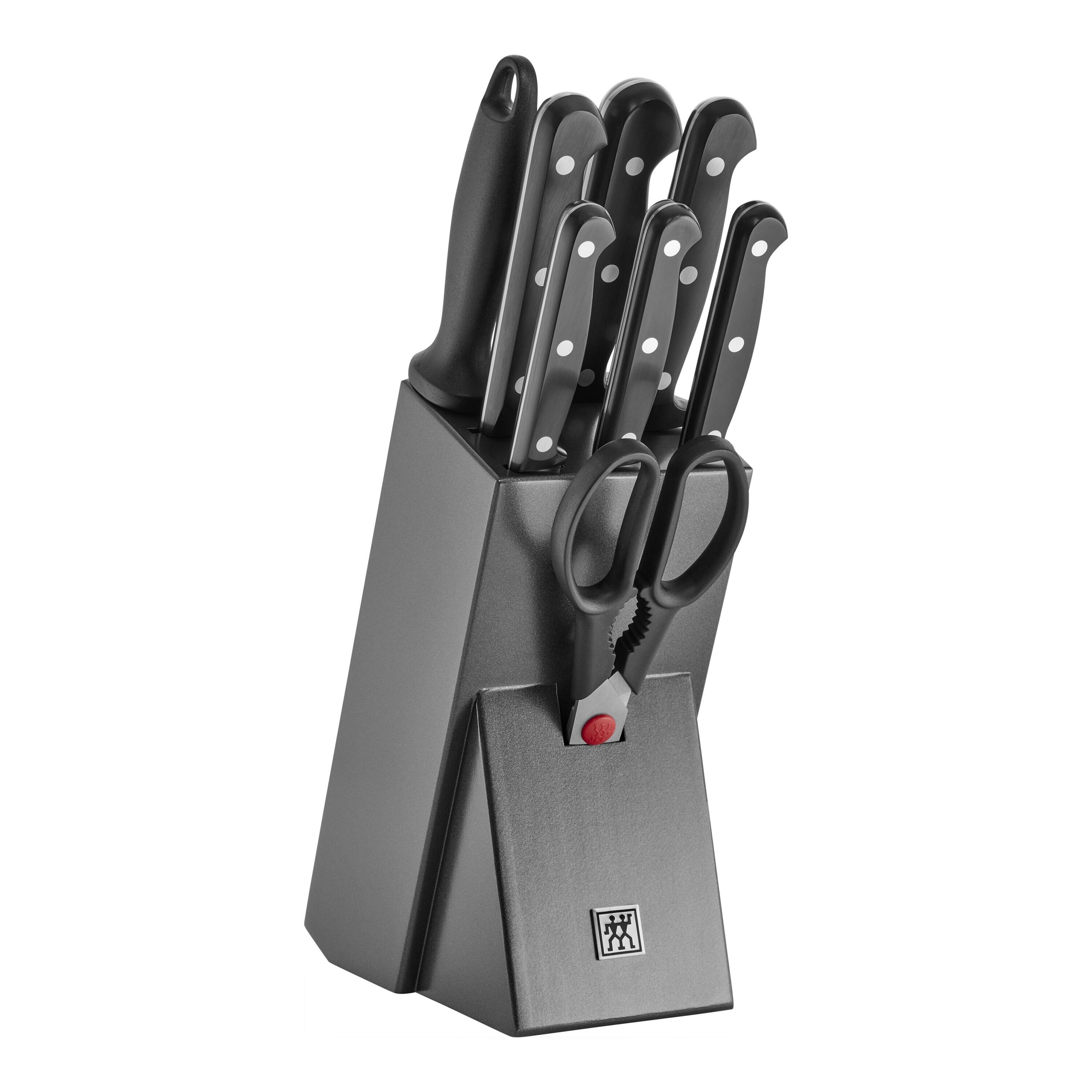 ZWILLING        TWIN Chef 2                9-tlg, Messerblockset, Anthrazit