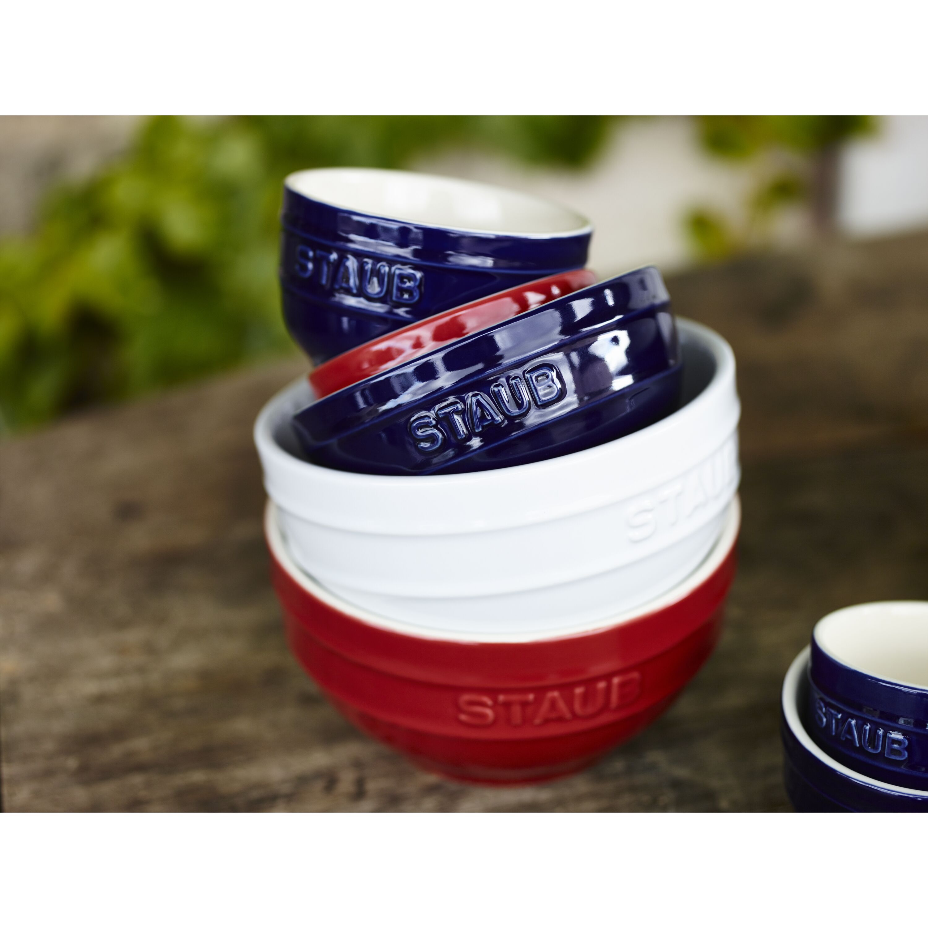 Staub        Ceramique                Schüssel 12 cm, rund, Dunkelblau, Keramik