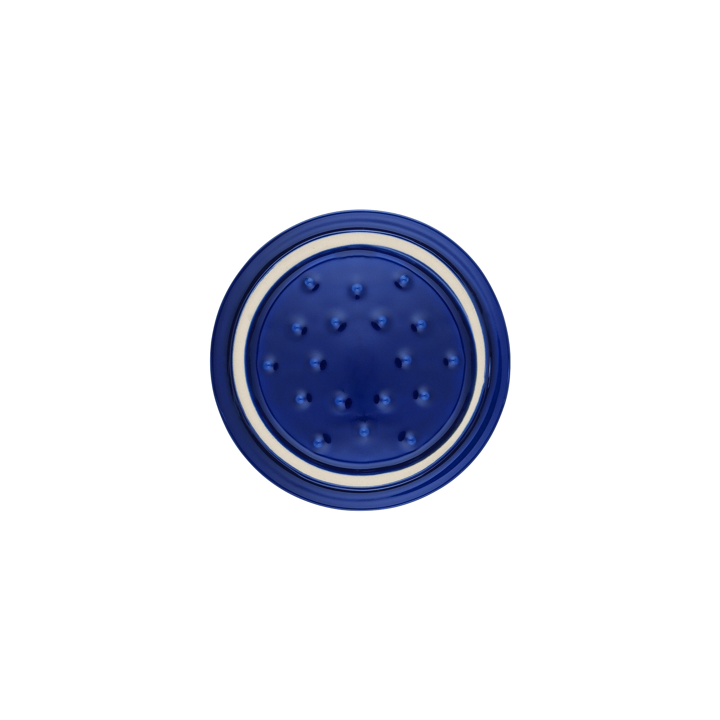 Staub        Ceramique                Mini Cocotte 10 cm, rund, Dunkelblau, Keramik