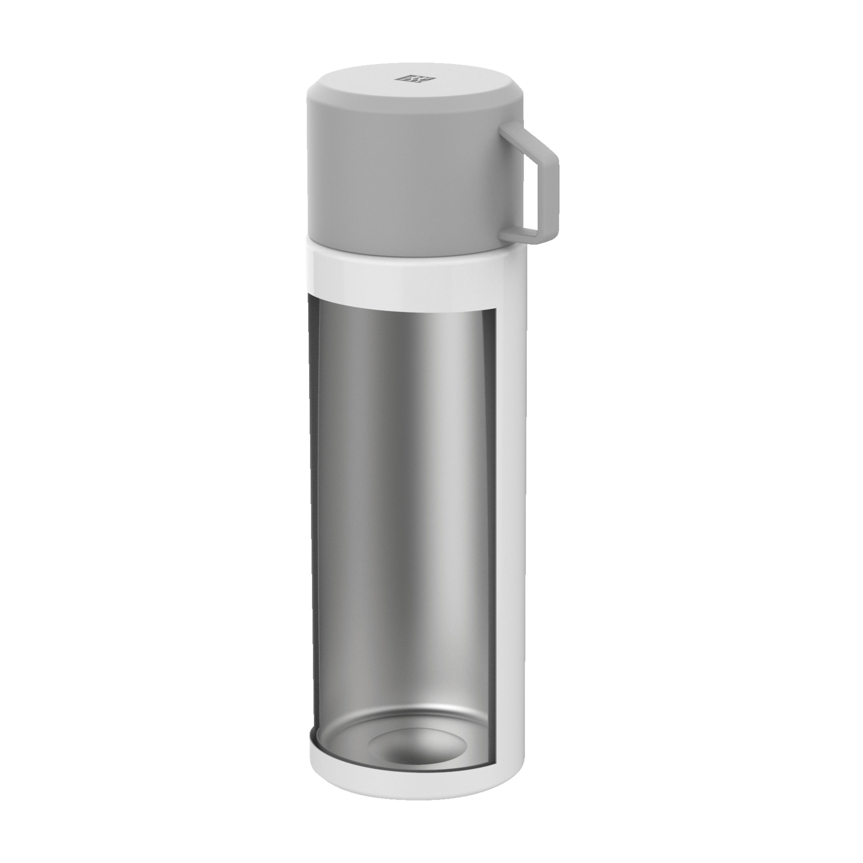 ZWILLING        Thermo                Isolierflasche, 1 l, Edelstahl, Weiß-grau