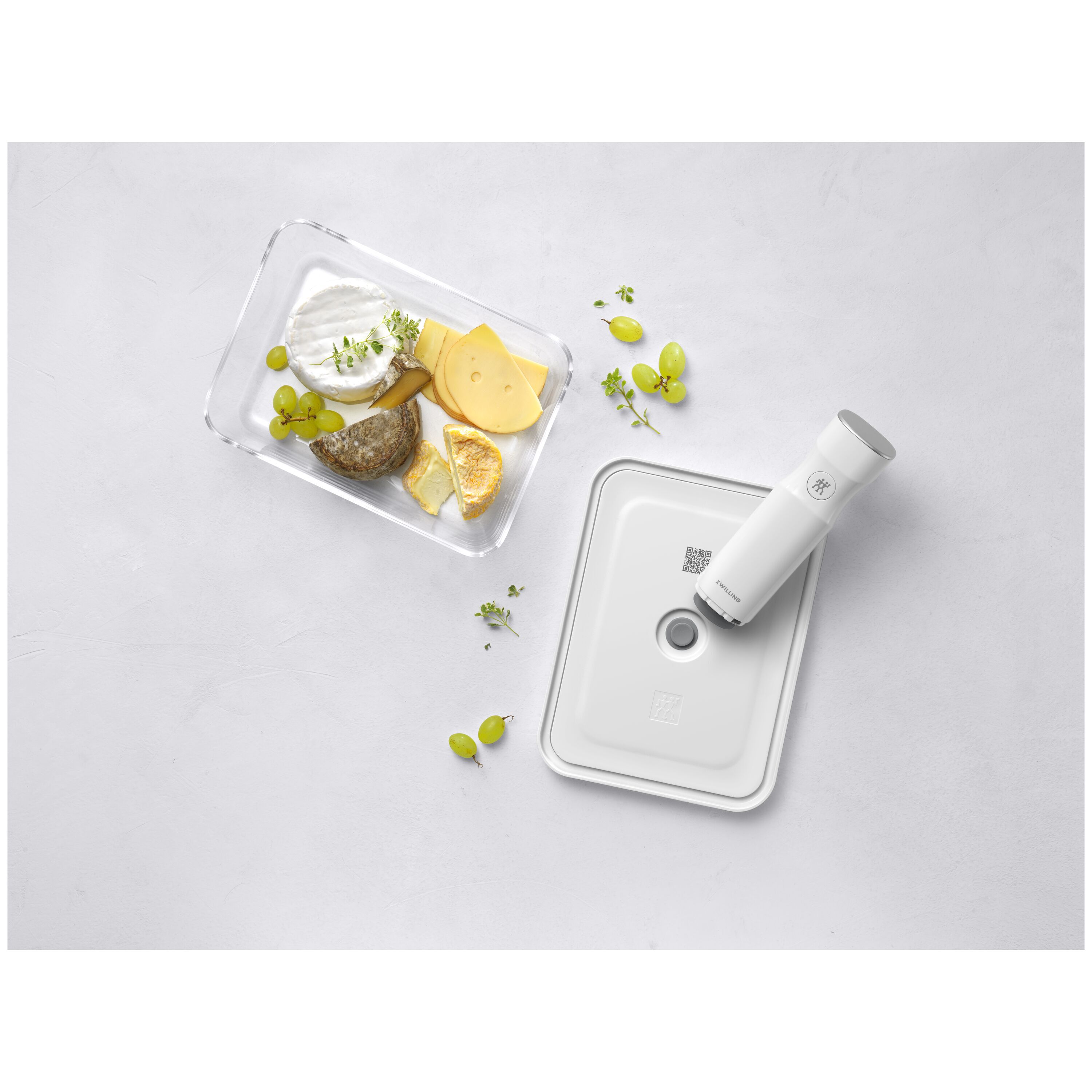 ZWILLING        Fresh & Save                Vakuum Kühlschrankbox, Glas, Grau