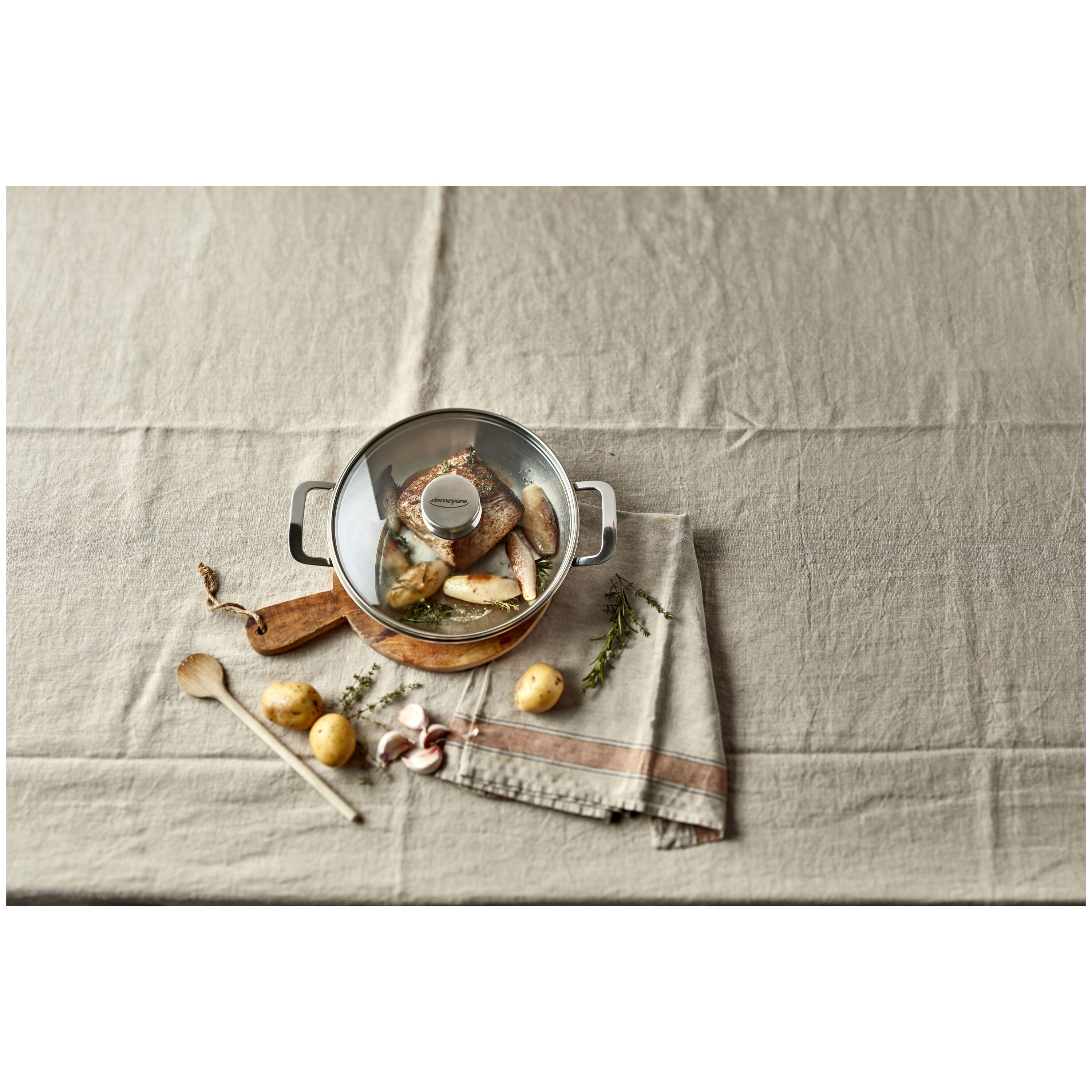 Demeyere        Multifunction 7                Bratpfanne 20 cm, 18/10 Edelstahl, Silber