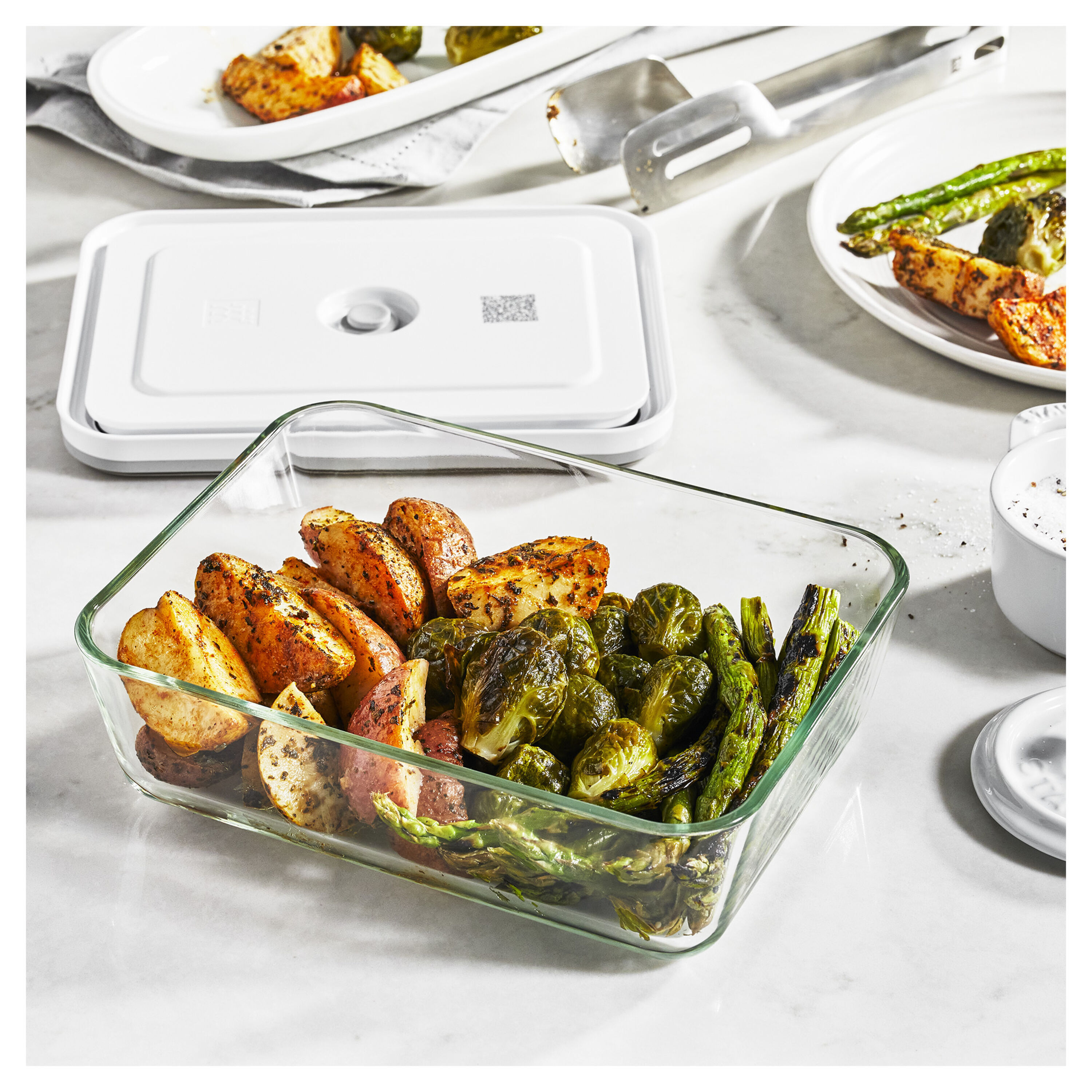 ZWILLING        Fresh & Save                Vakuum Kühlschrankbox, Glas, Grau