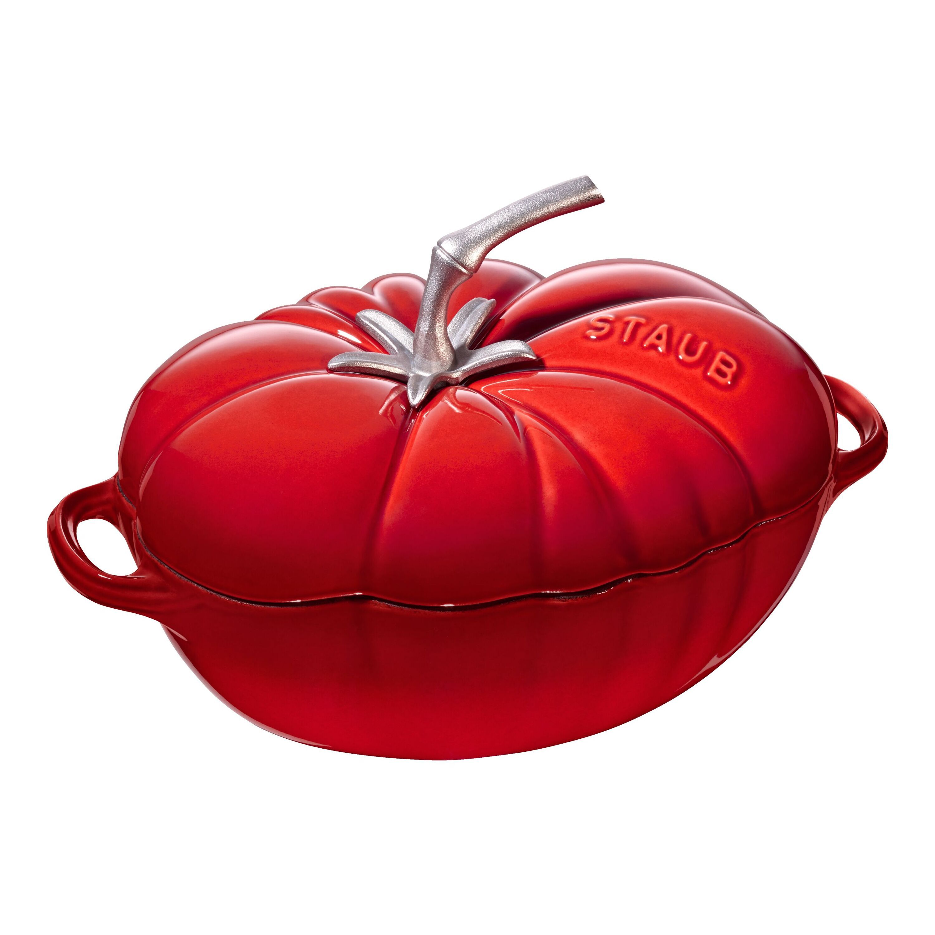 Staub        La Cocotte                Cocotte 25 cm, Tomate, Kirsch-Rot, Gusseisen