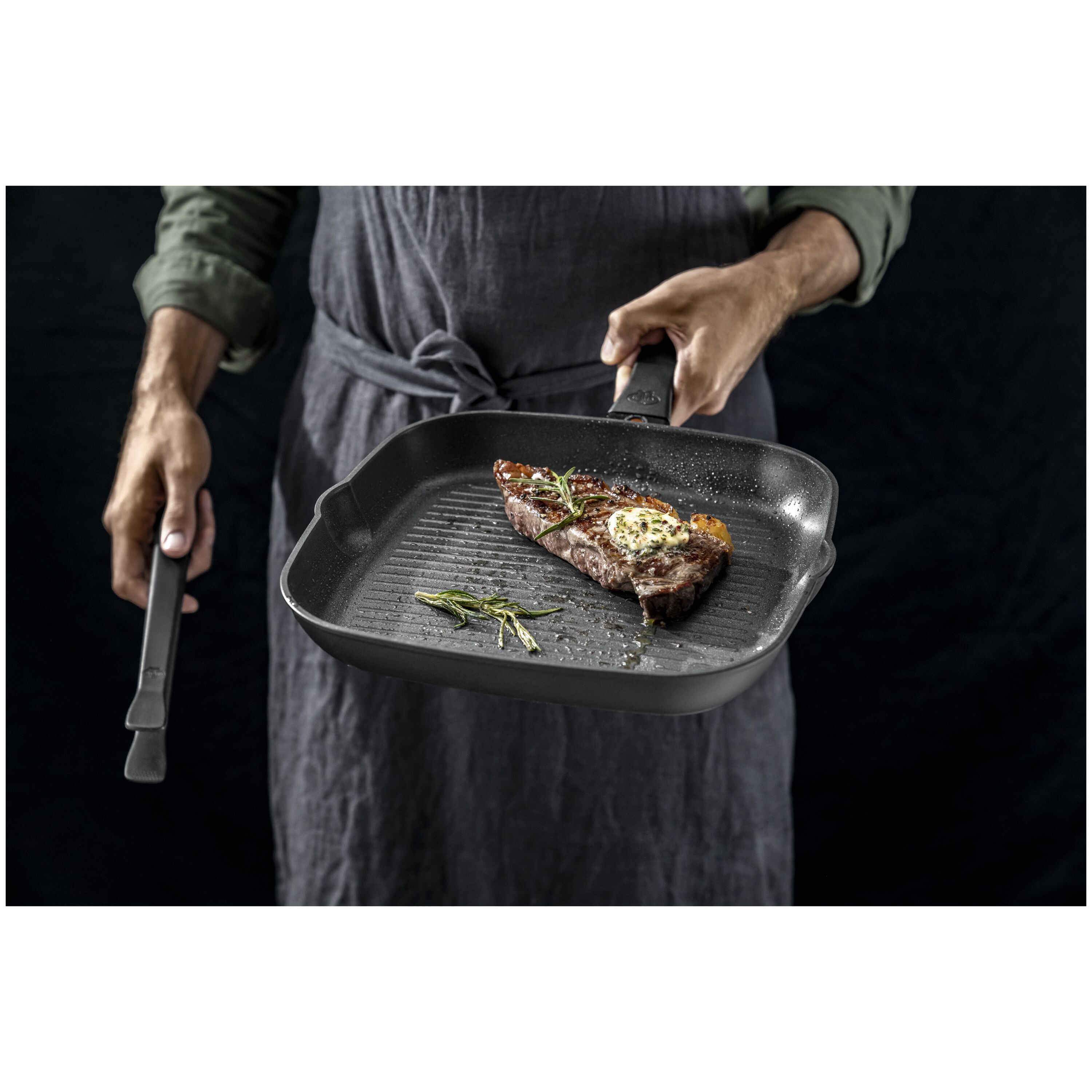 BALLARINI        Nero                Zange, 27 cm, Silikon