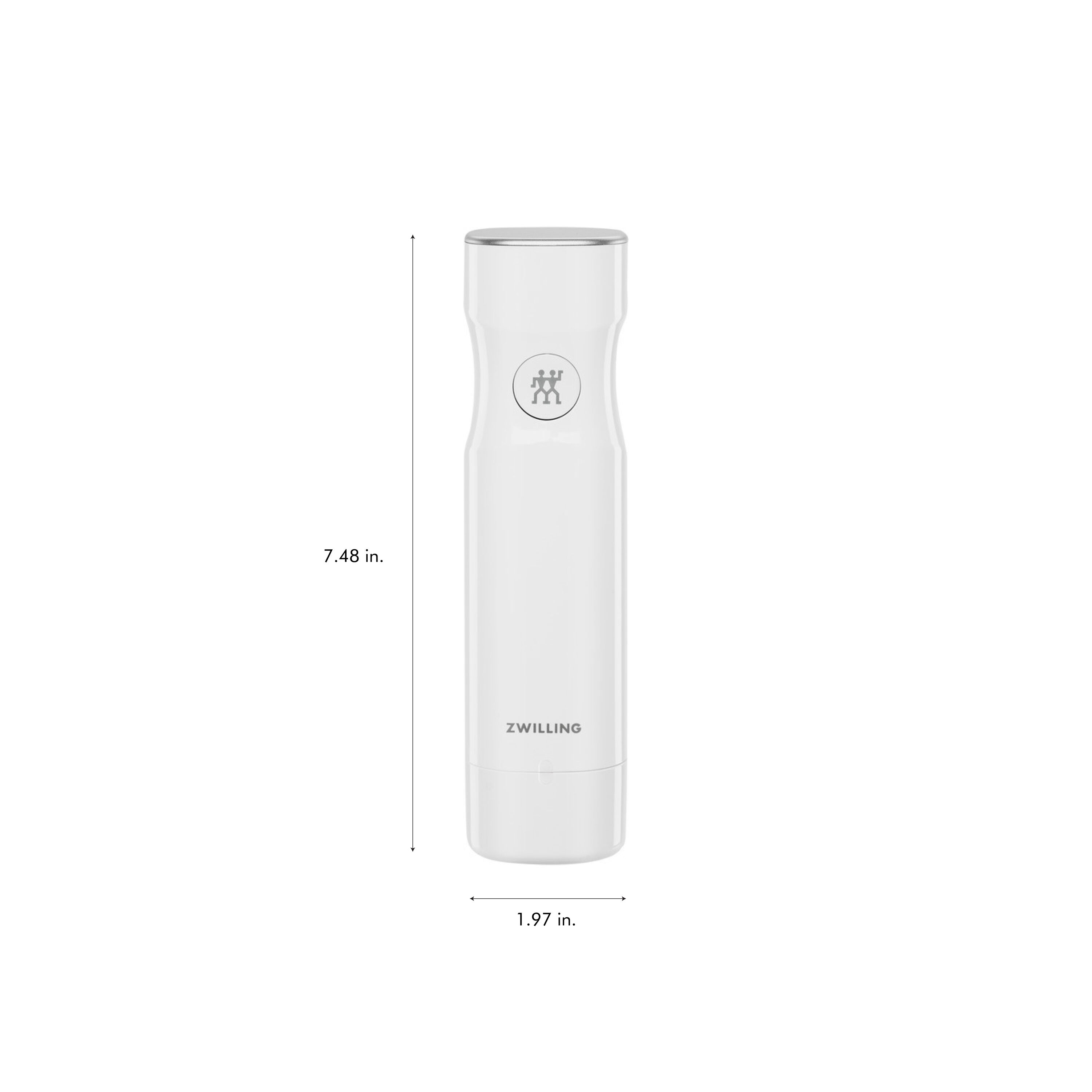 ZWILLING        Fresh & Save BOWLS                Vakuum Starter Set, Edelstahl / M/L, 9-tlg, Silber-Weiß