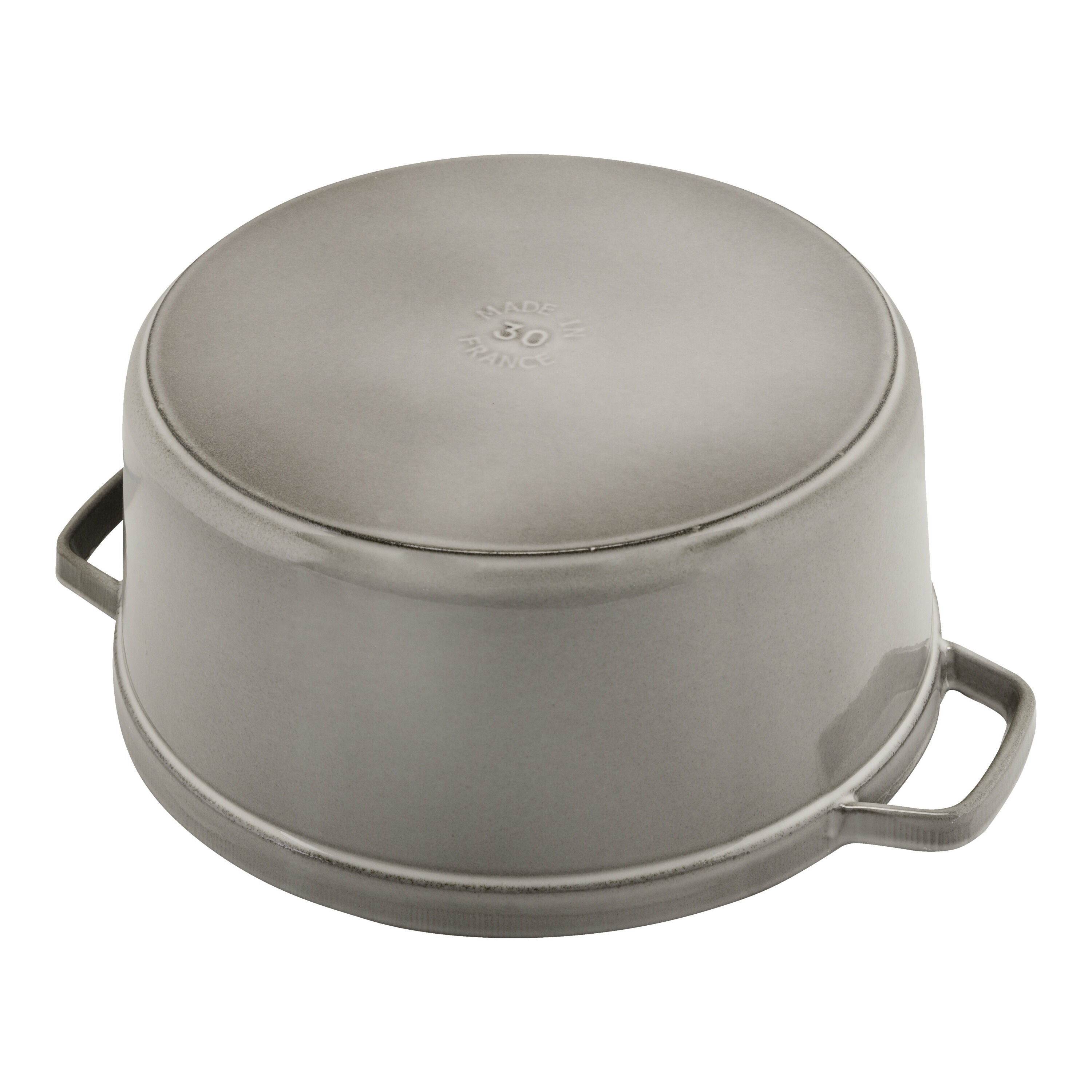 Staub        La Cocotte                Cocotte 30 cm, rund, Graphit-Grau, Gusseisen