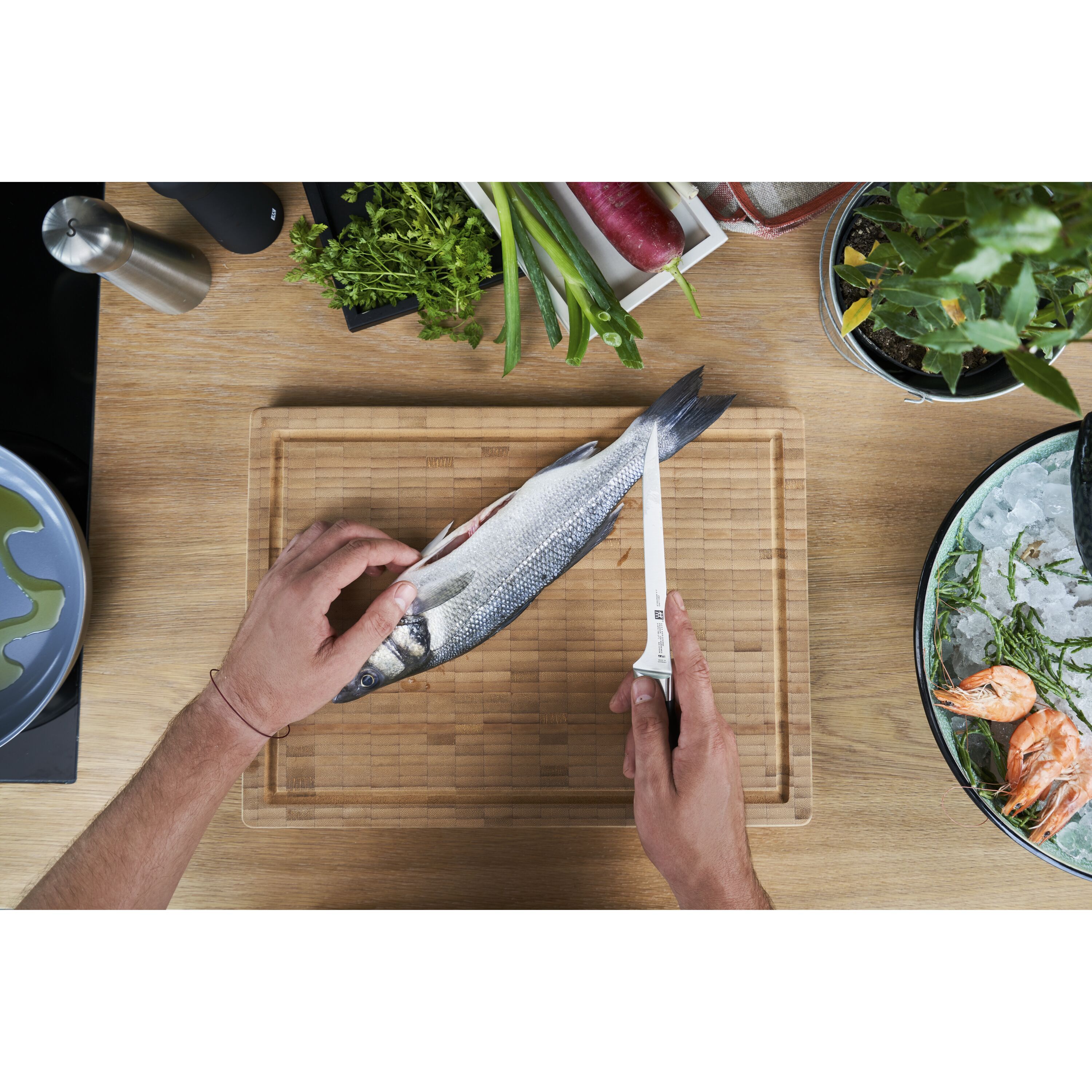 ZWILLING        **** VIER STERNE                Filiermesser 18 cm