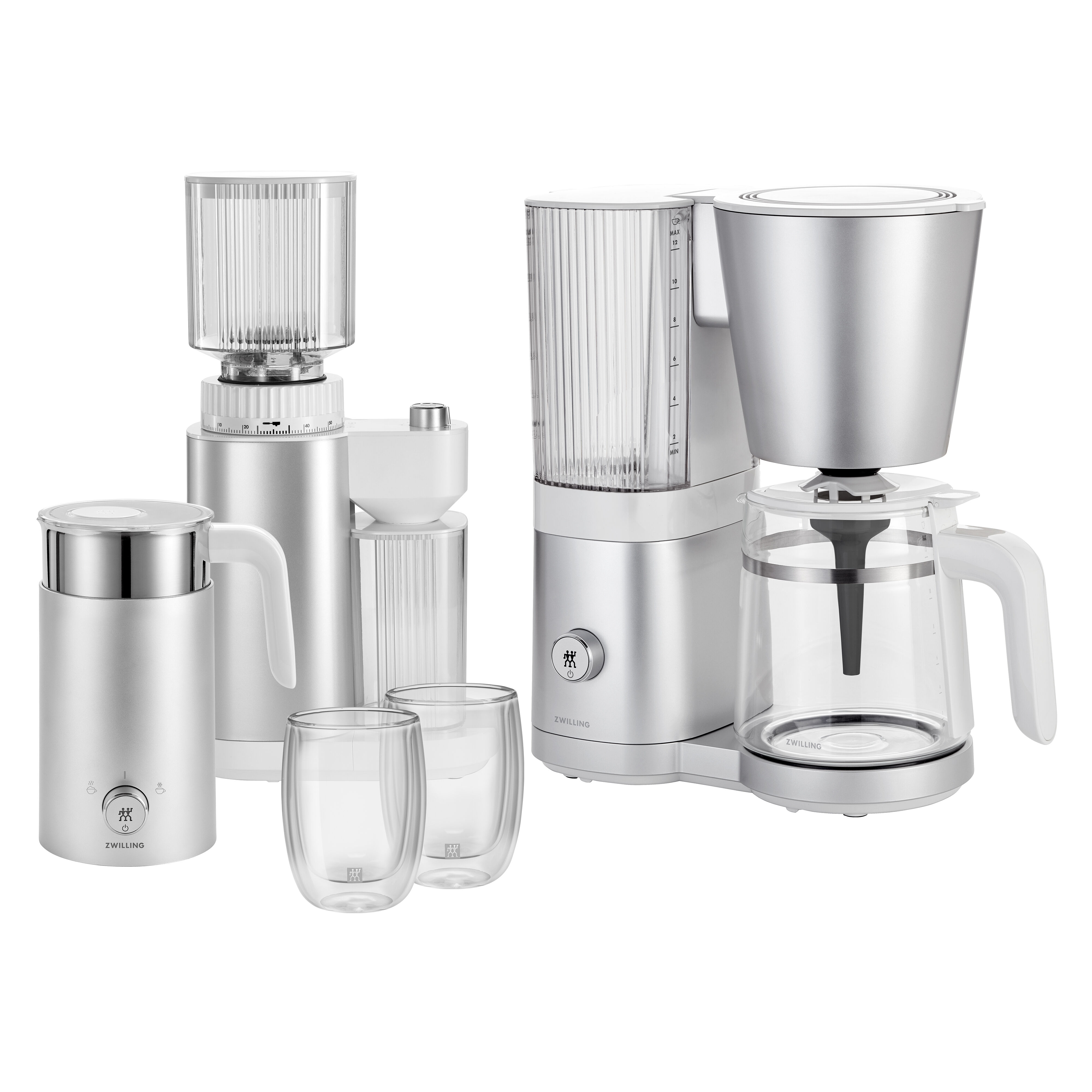 ZWILLING        Enfinigy                Kaffee Starterset, 4-tlg., silber