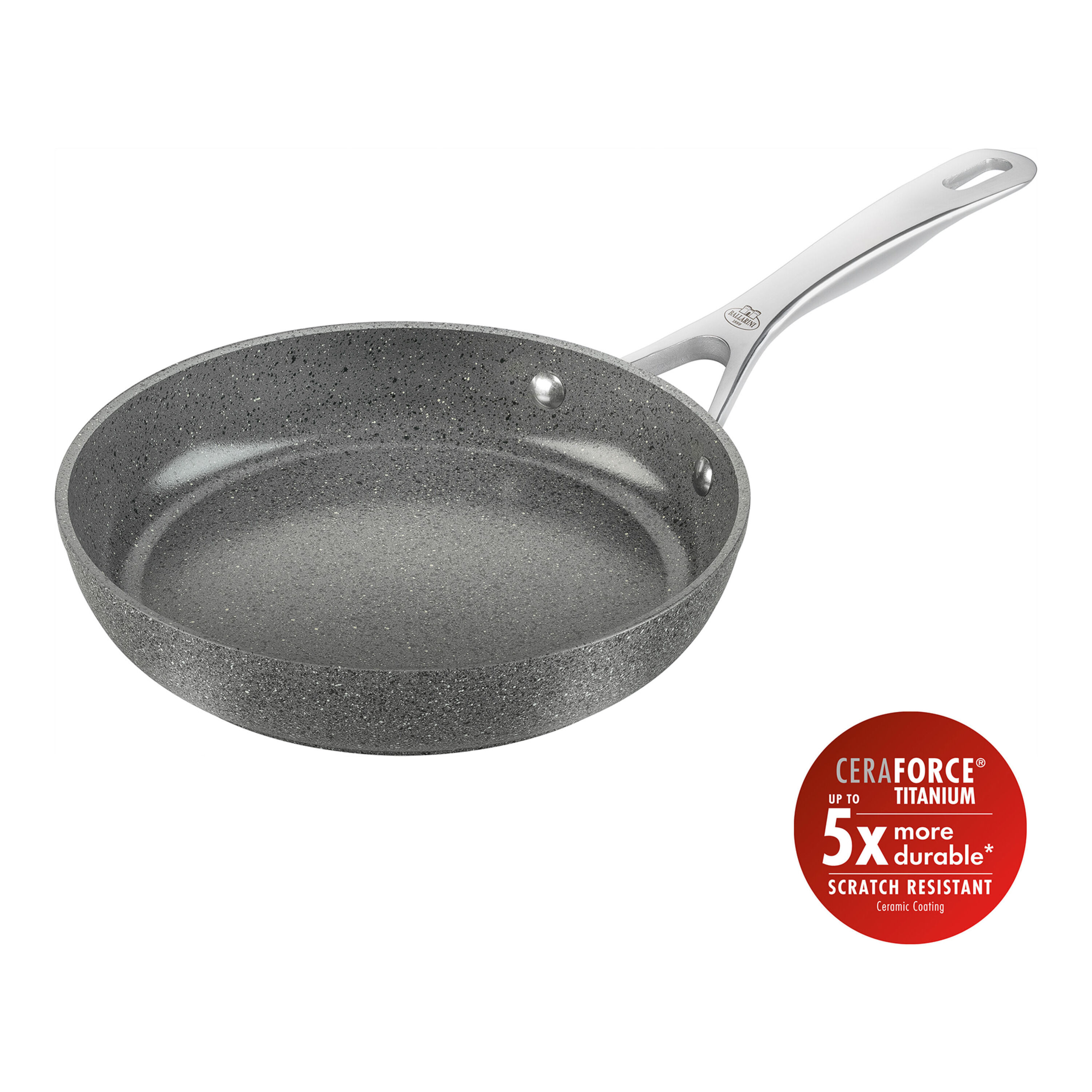 BALLARINI        Salina                Bratpfanne, 24 cm, Aluminium, Titanverstärkte keramische Antihaftbeschichtung