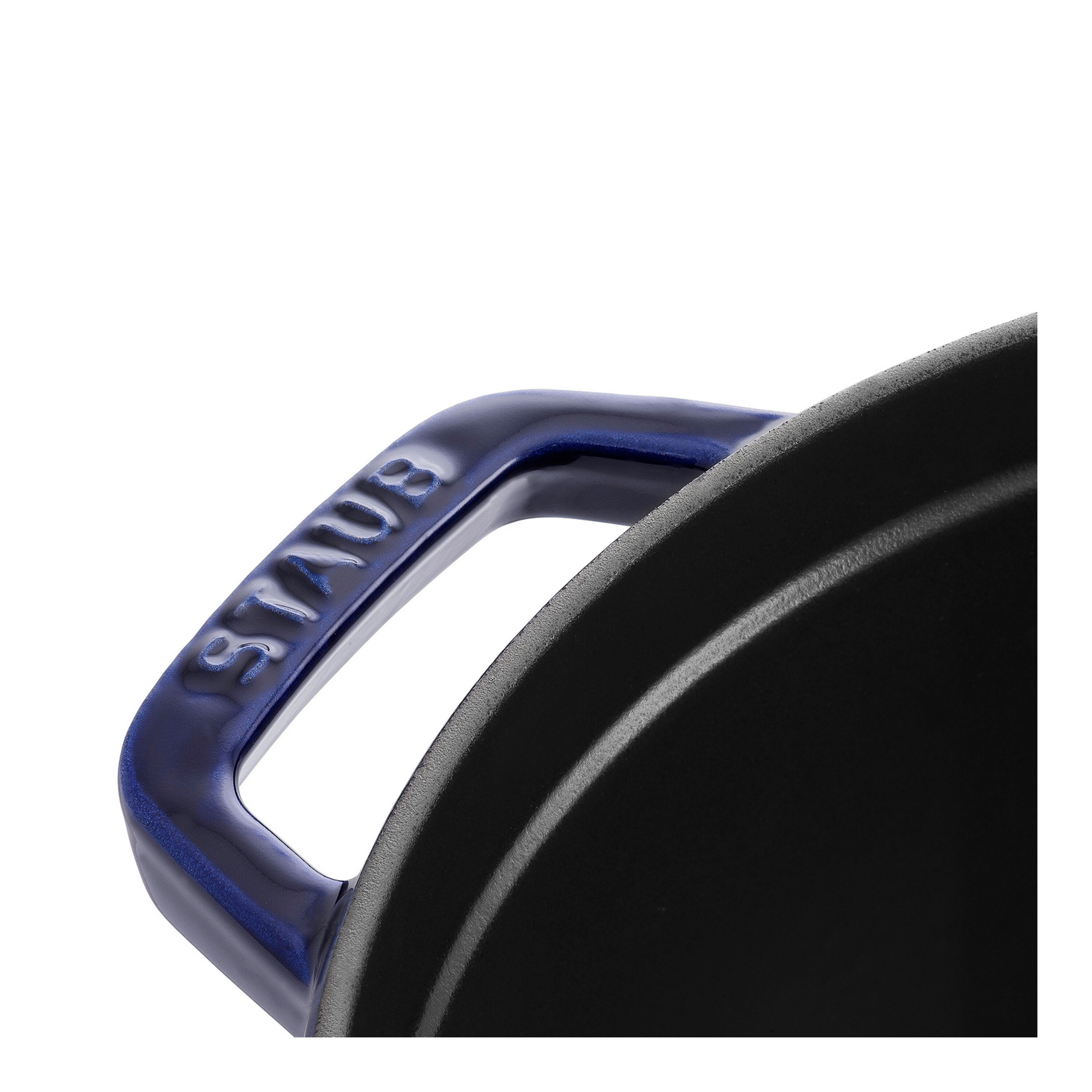 Staub        La Cocotte                Cocotte 20 cm, rund, Dunkelblau, Gusseisen