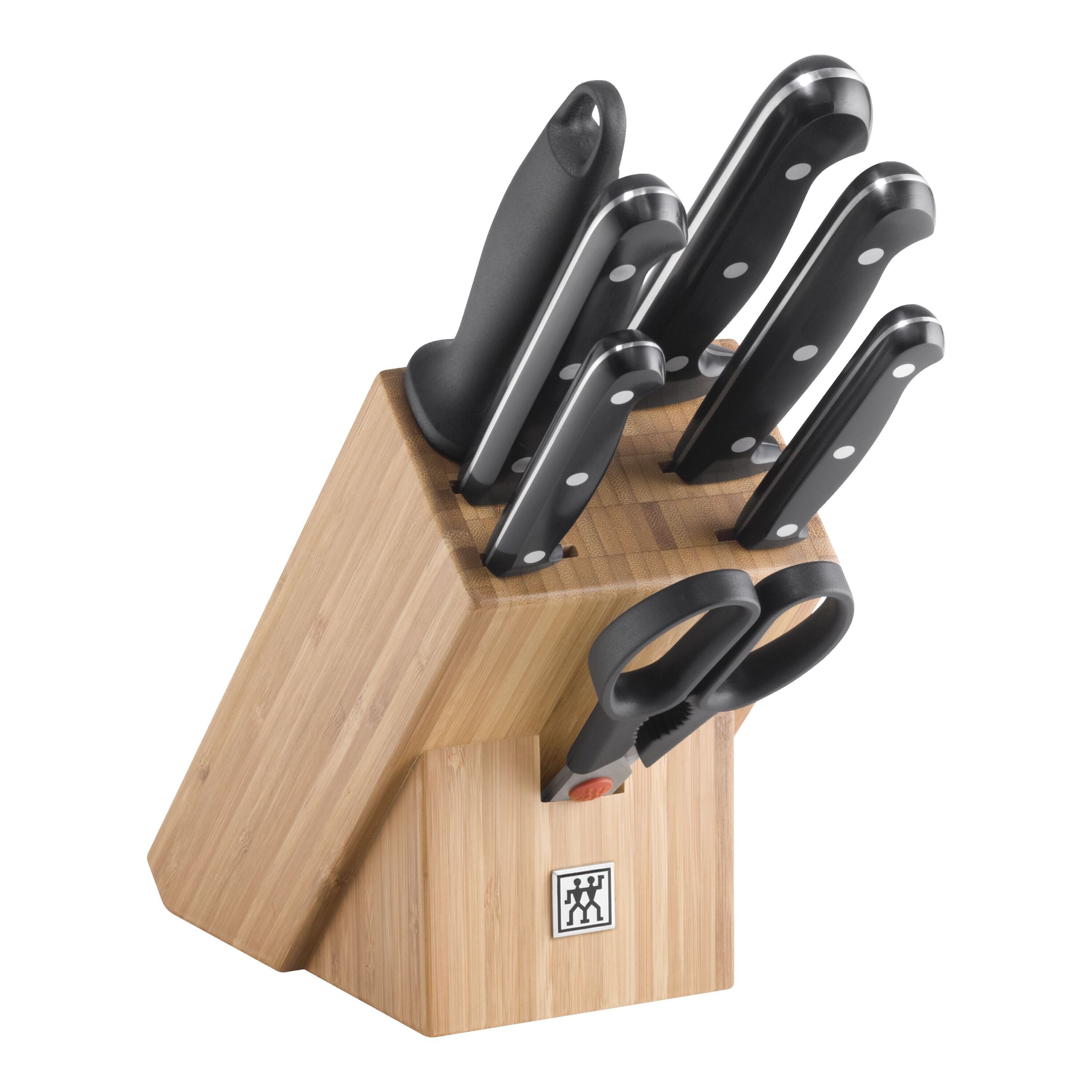 ZWILLING        TWIN Chef 2                8-tlg, Messerblock, Bambus, 8-tlg.