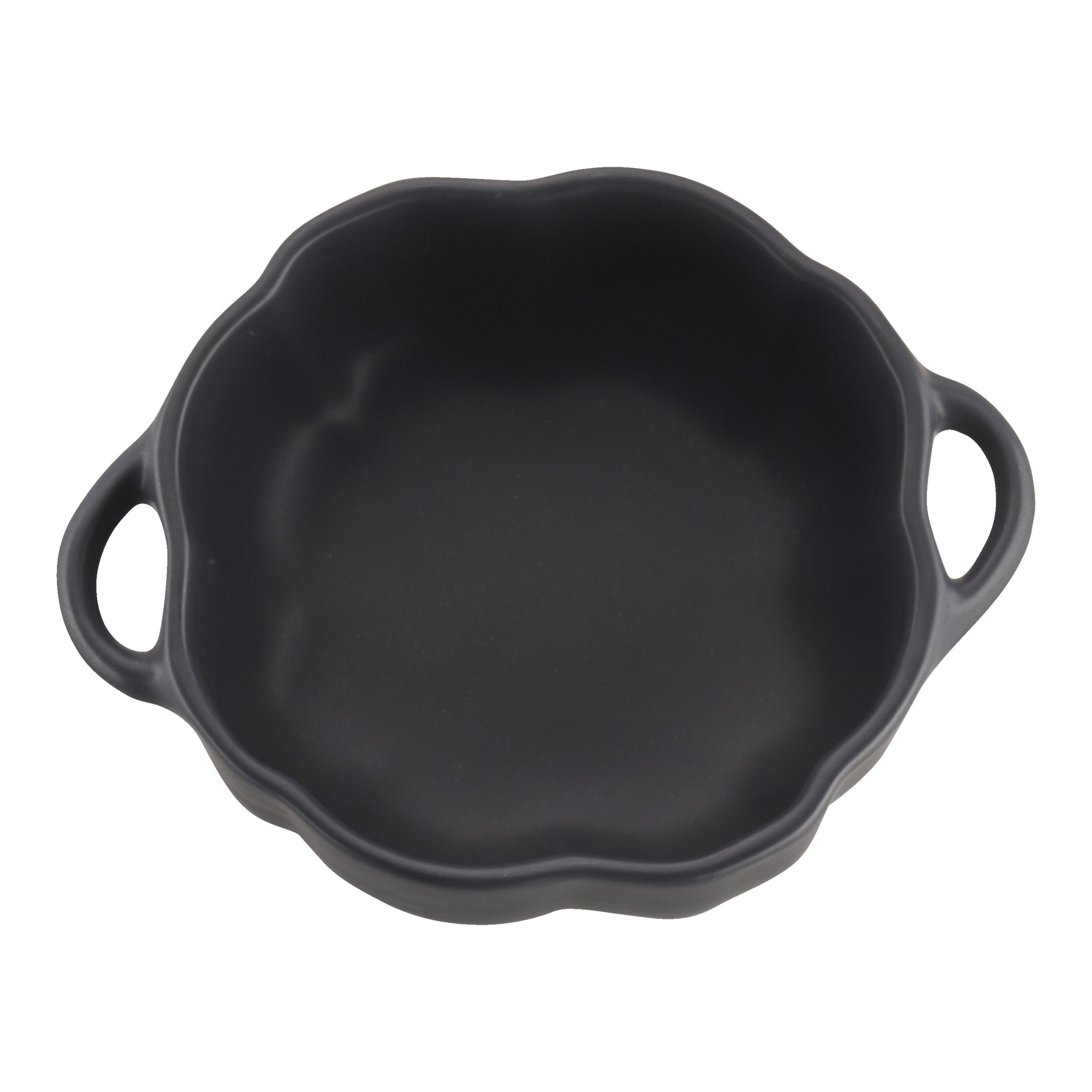 Staub        Ceramique                Cocotte 12 cm, Kürbis, Schwarz, Keramik
