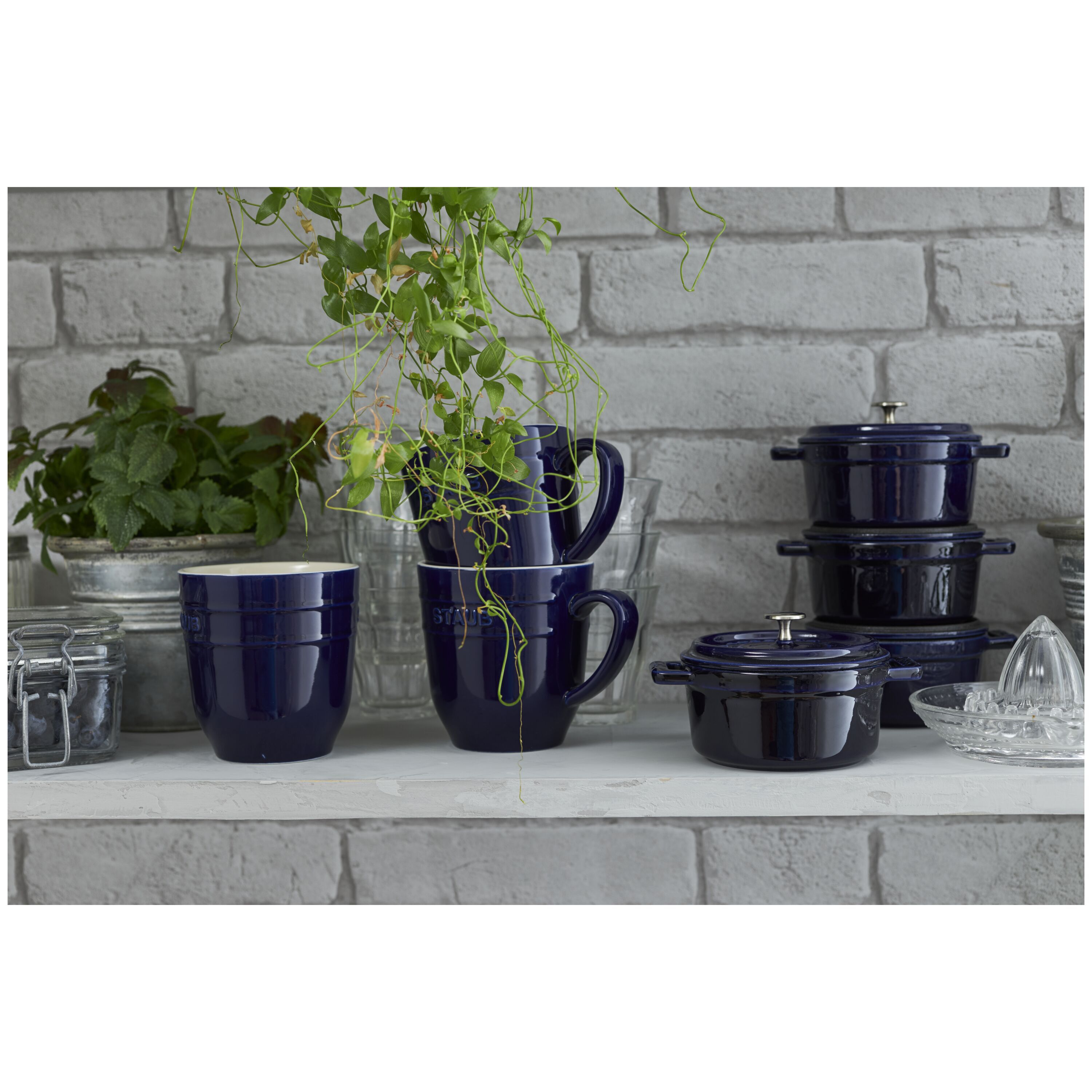 Staub        Ceramique                Tasse 350 ml, Dunkelblau, Keramik