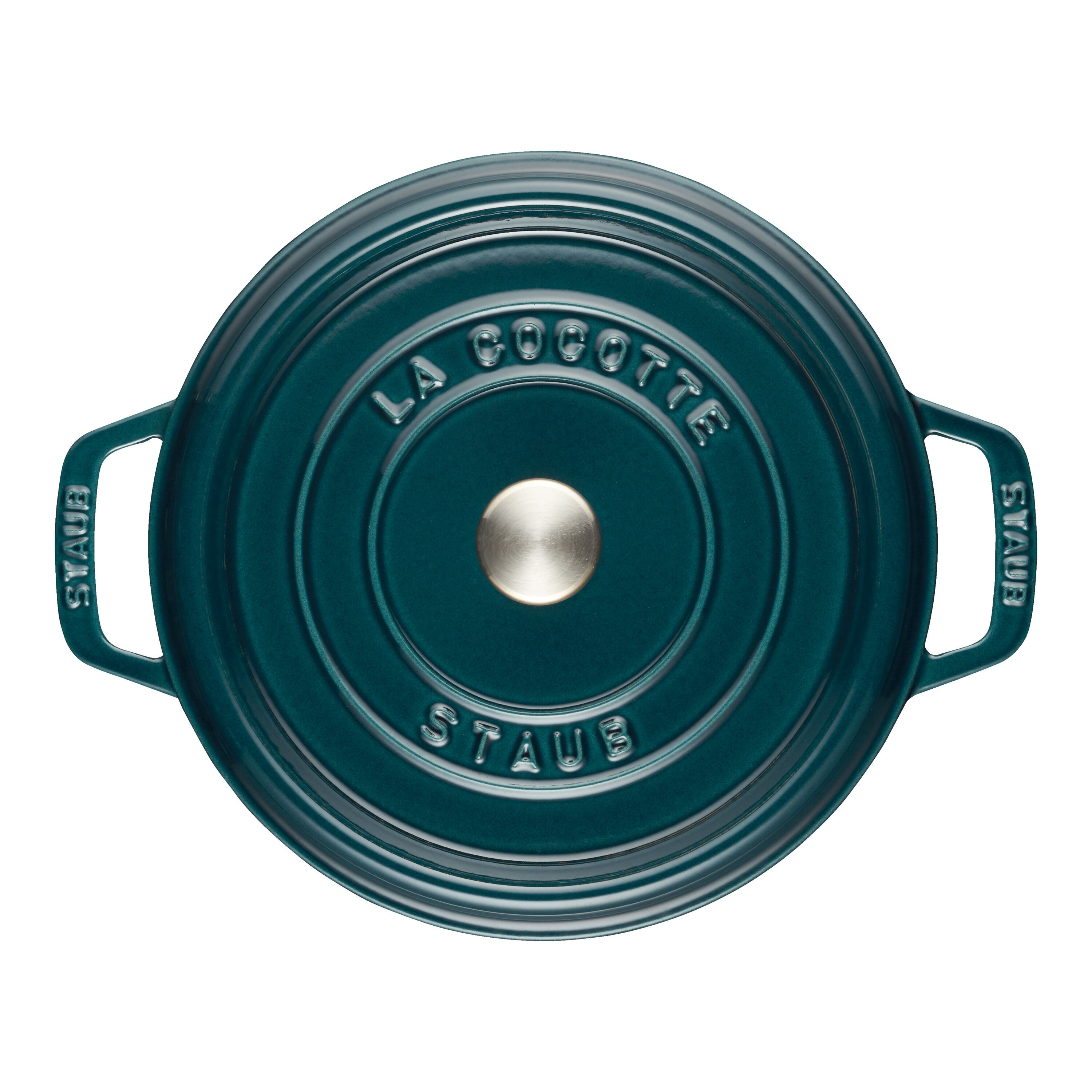 Staub        La Cocotte                Cocotte 22 cm, rund, La-Mer, Gusseisen