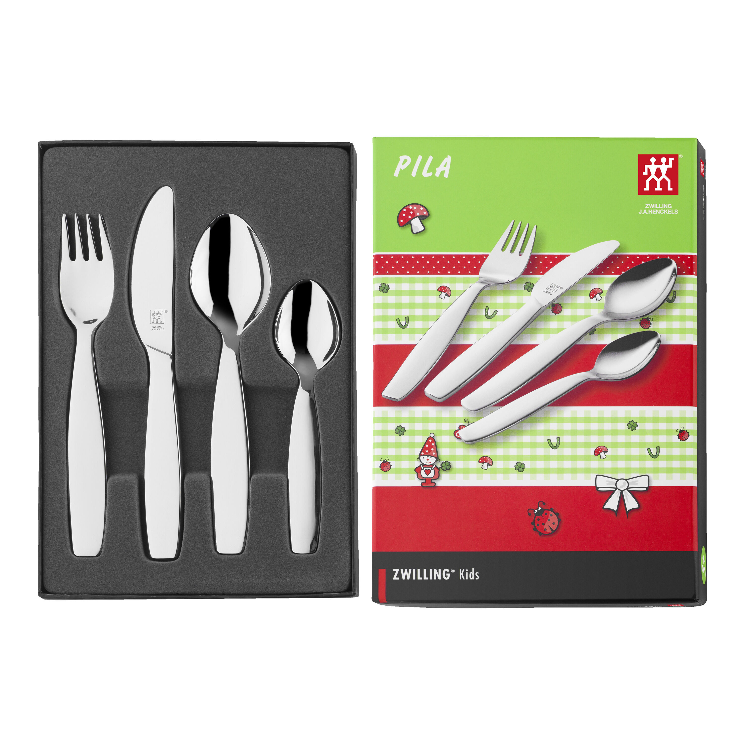 ZWILLING        Pila                Kinderbesteckset 4-tlg, poliert