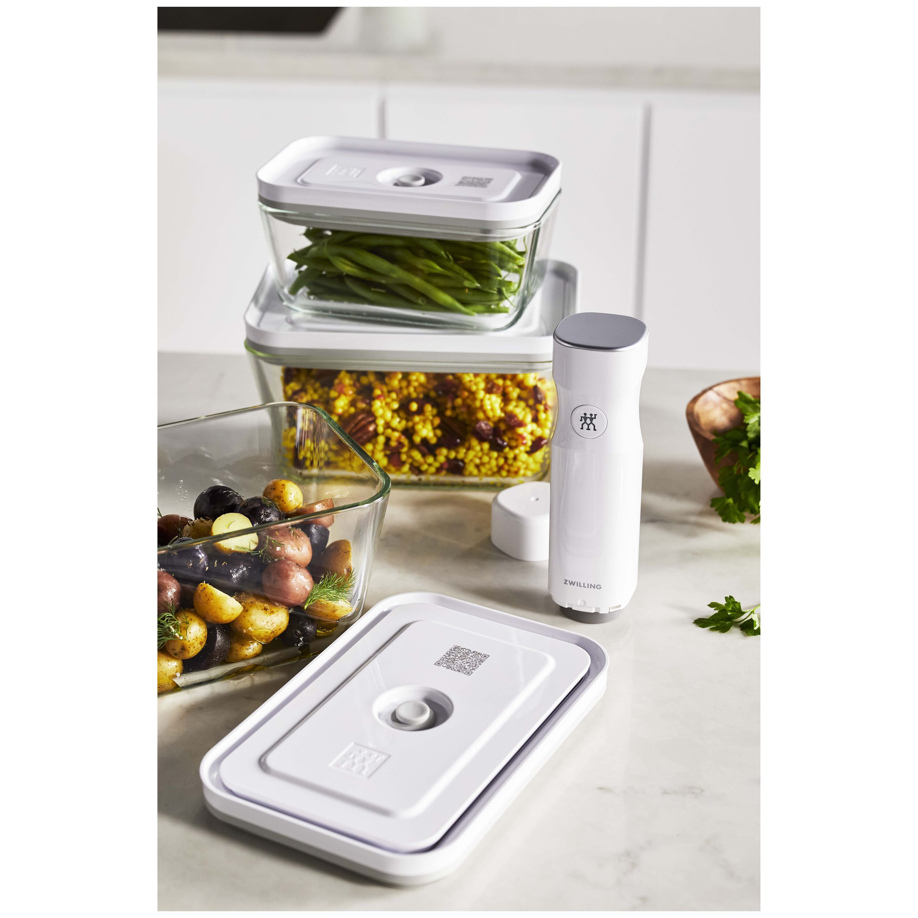 ZWILLING        Fresh & Save                Vakuum Boxset, S/M/L / 3-tlg, Grau