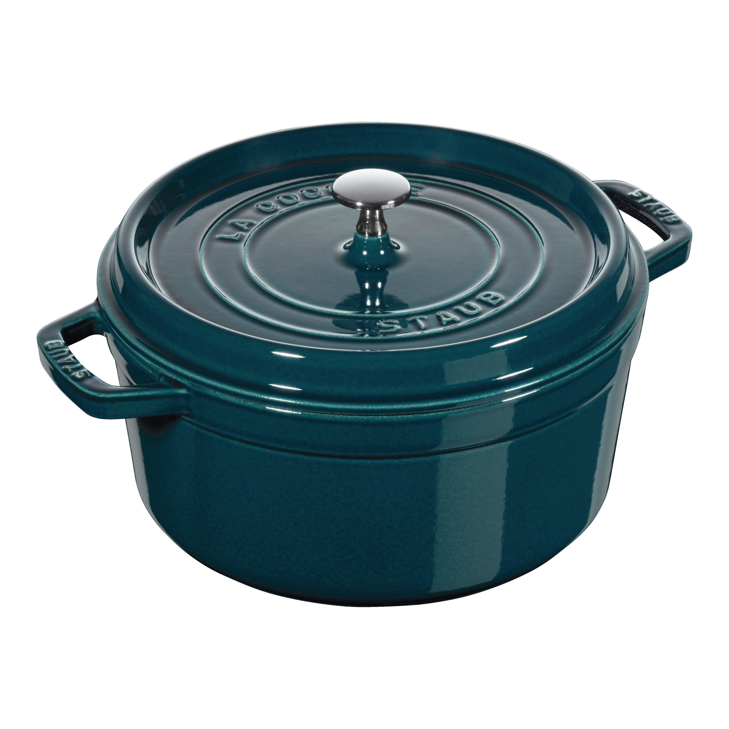 Staub        La Cocotte                Cocotte 26 cm, rund, La-Mer, Gusseisen