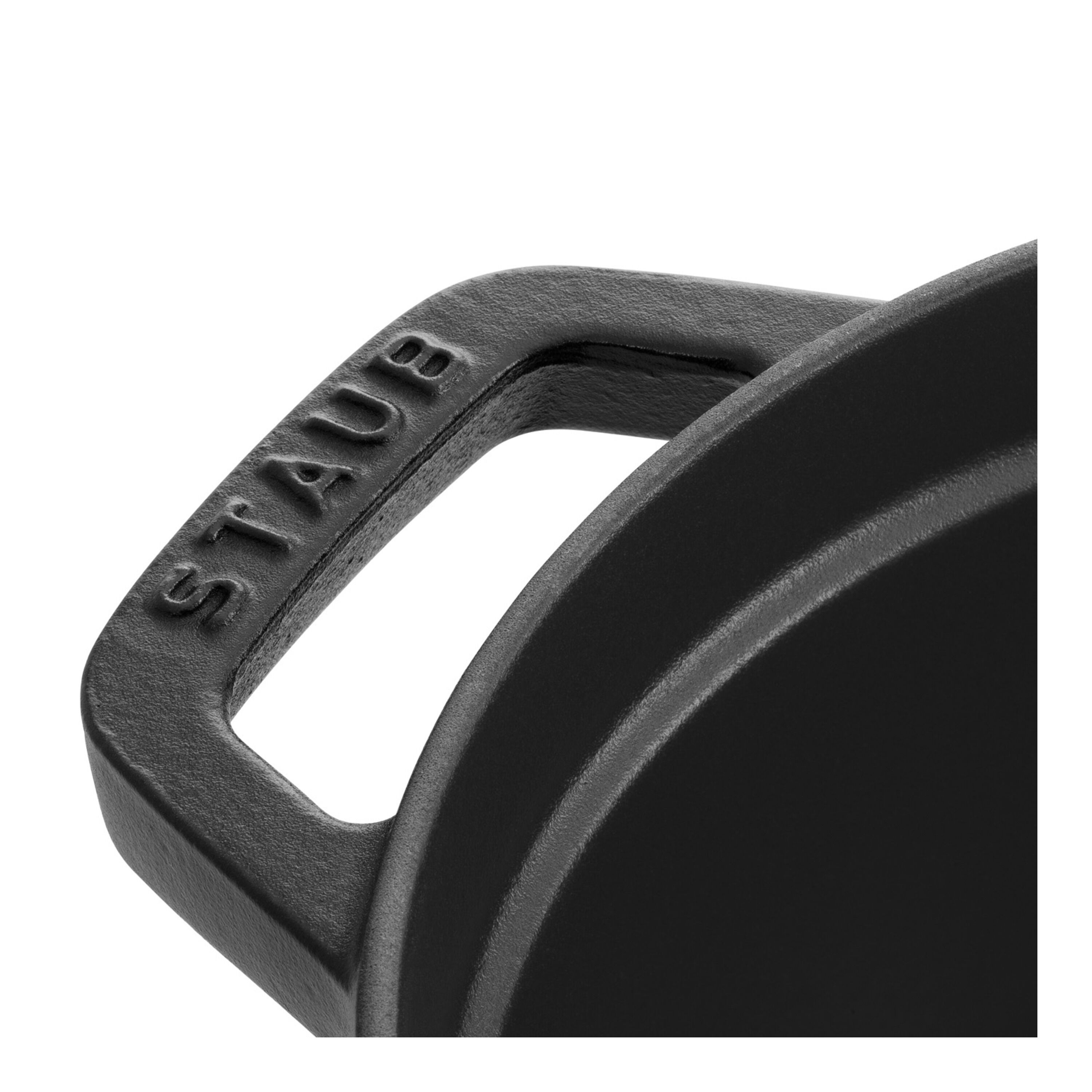 Staub        La Cocotte                Cocotte 31 cm, oval, Schwarz, Gusseisen