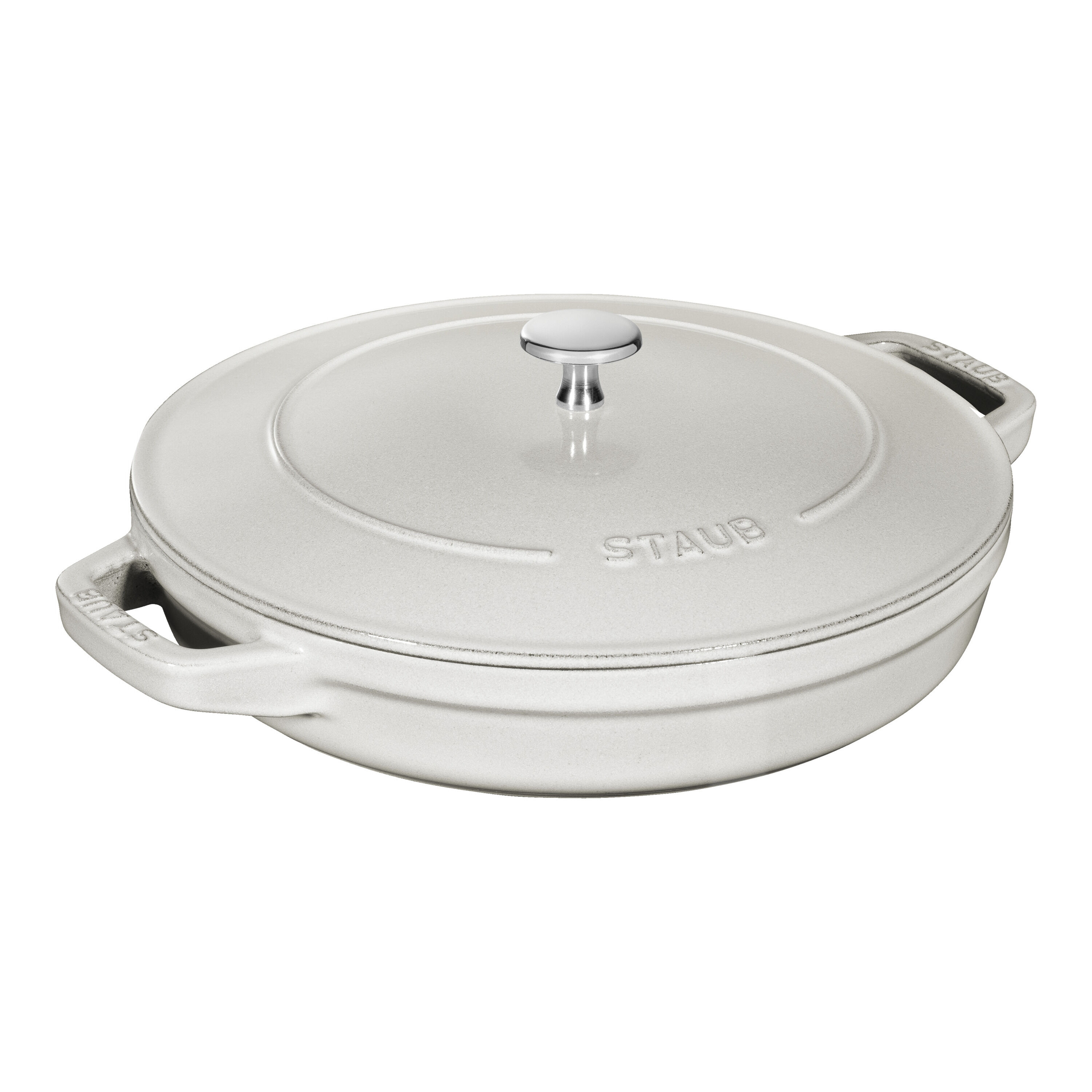 Staub        Stackable Set                Kochtopfset Stackable 2-tlg, rund, Weisser Trüffel, Gusseisen