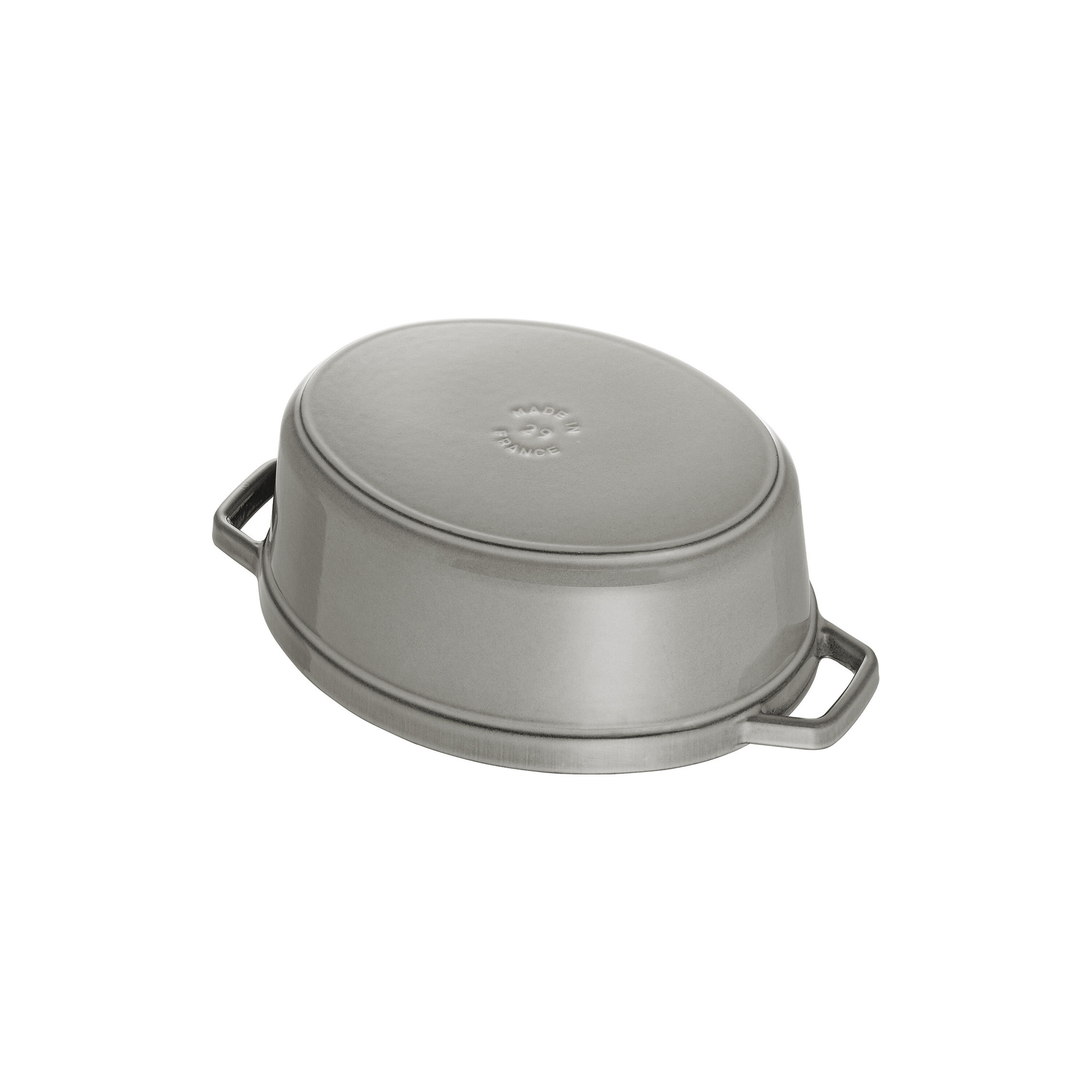 Staub        La Cocotte                Cocotte 17 cm, oval, Graphit-Grau, Gusseisen