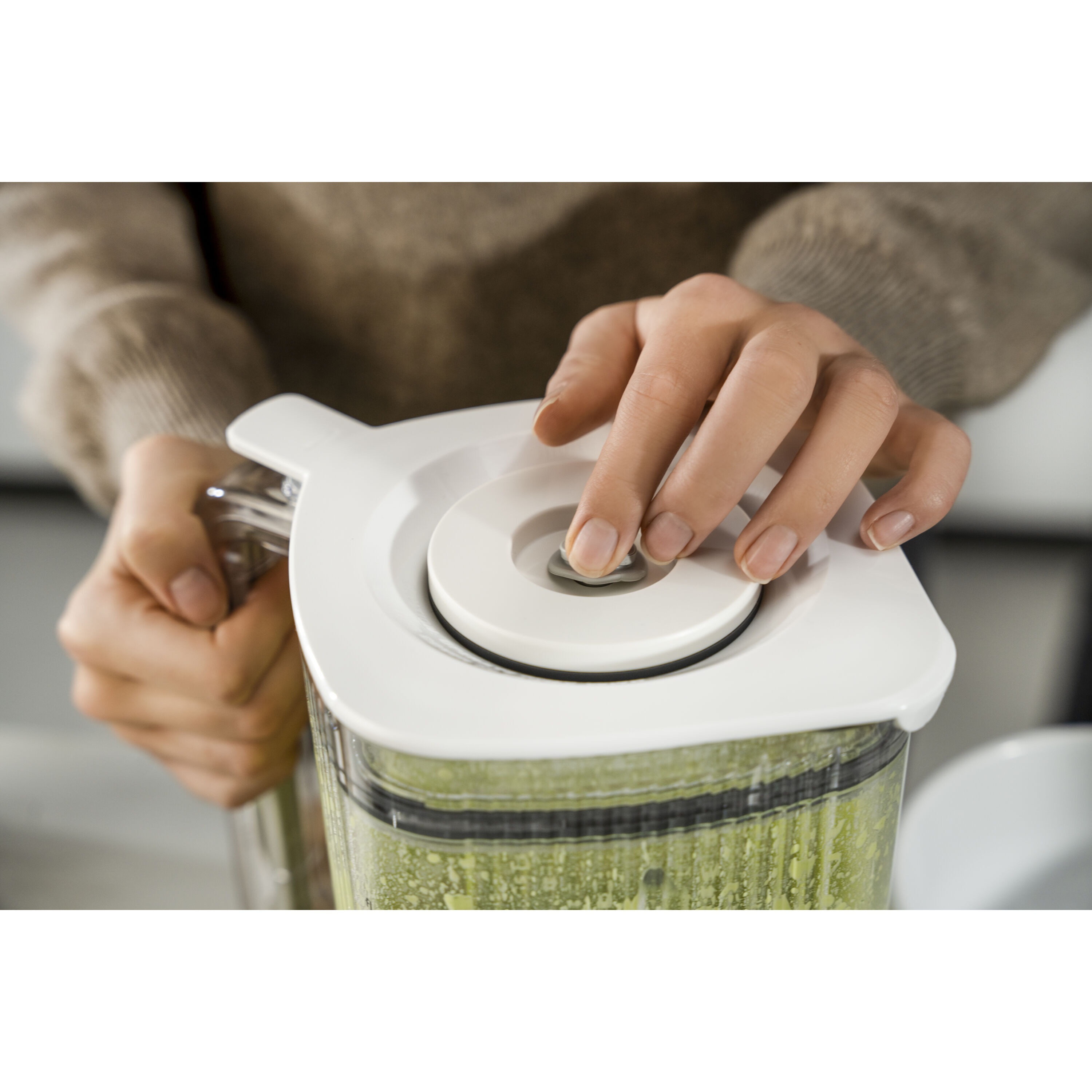 ZWILLING        Enfinigy                Vakuumadapter für Standmixer Universal/Hochleistungsstandmixer, Weiß