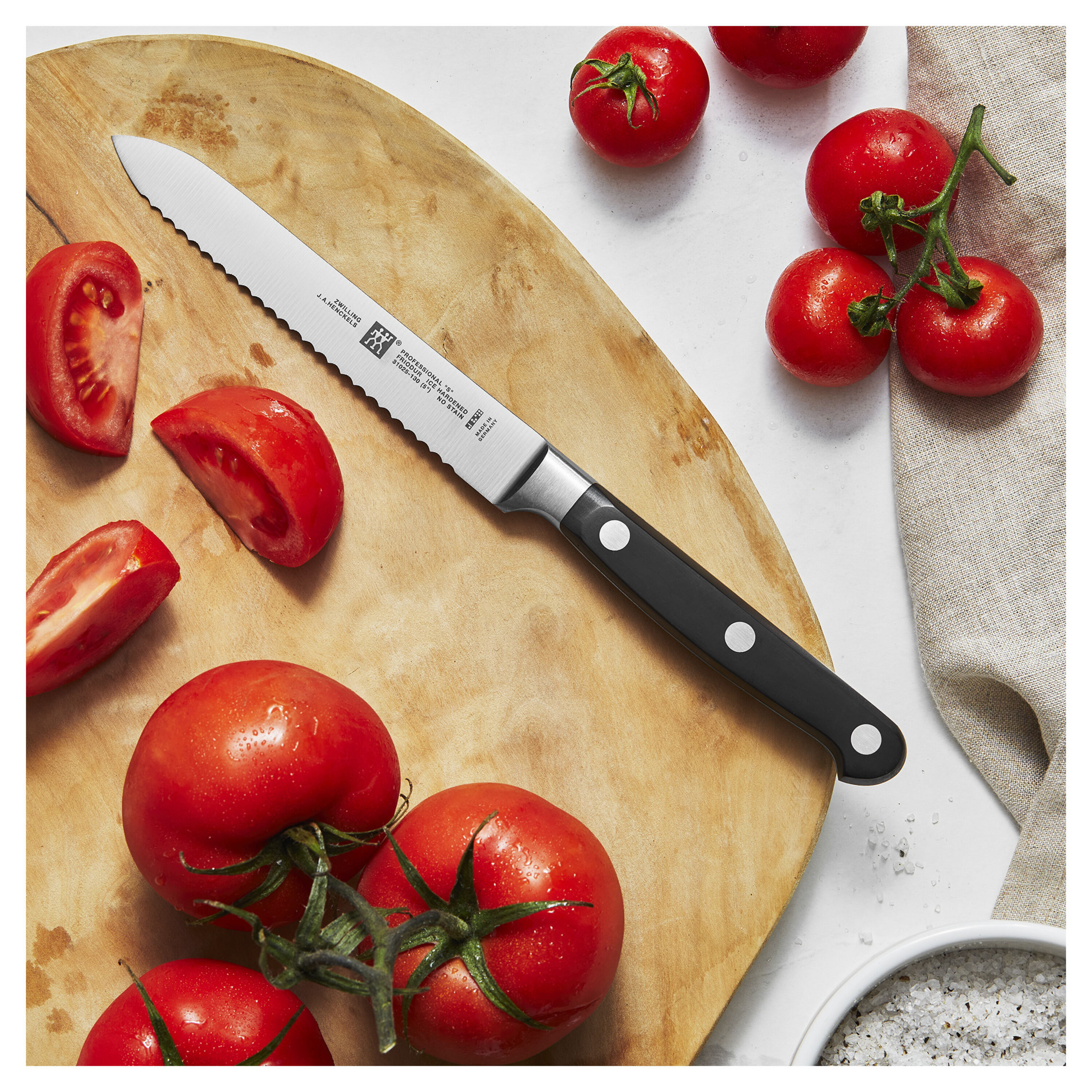 ZWILLING        Professional S                Universalmesser 13 cm, Wellenschliff